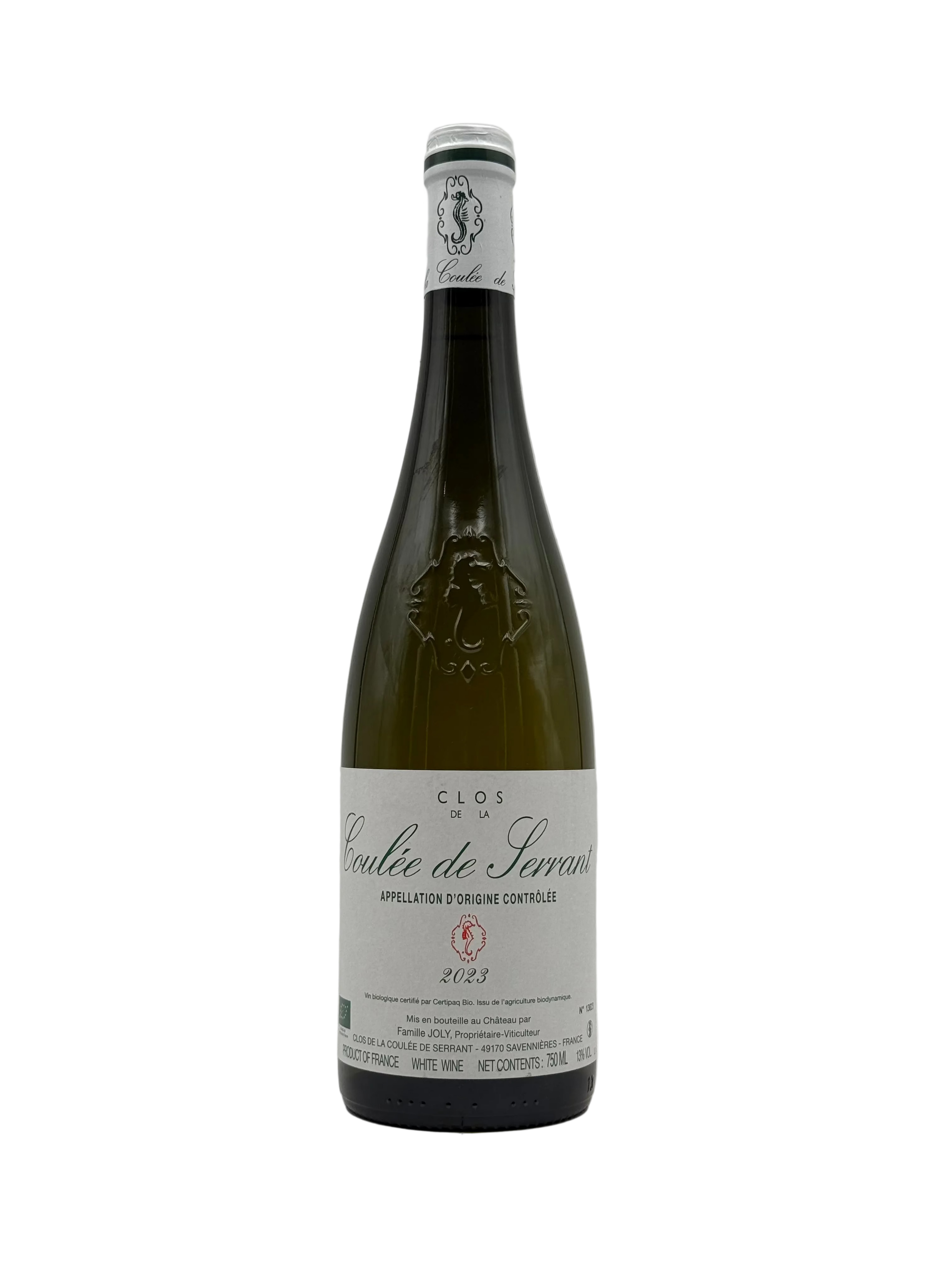 2023 - Nicolas Joly - Clos De La Coulee de Serrant