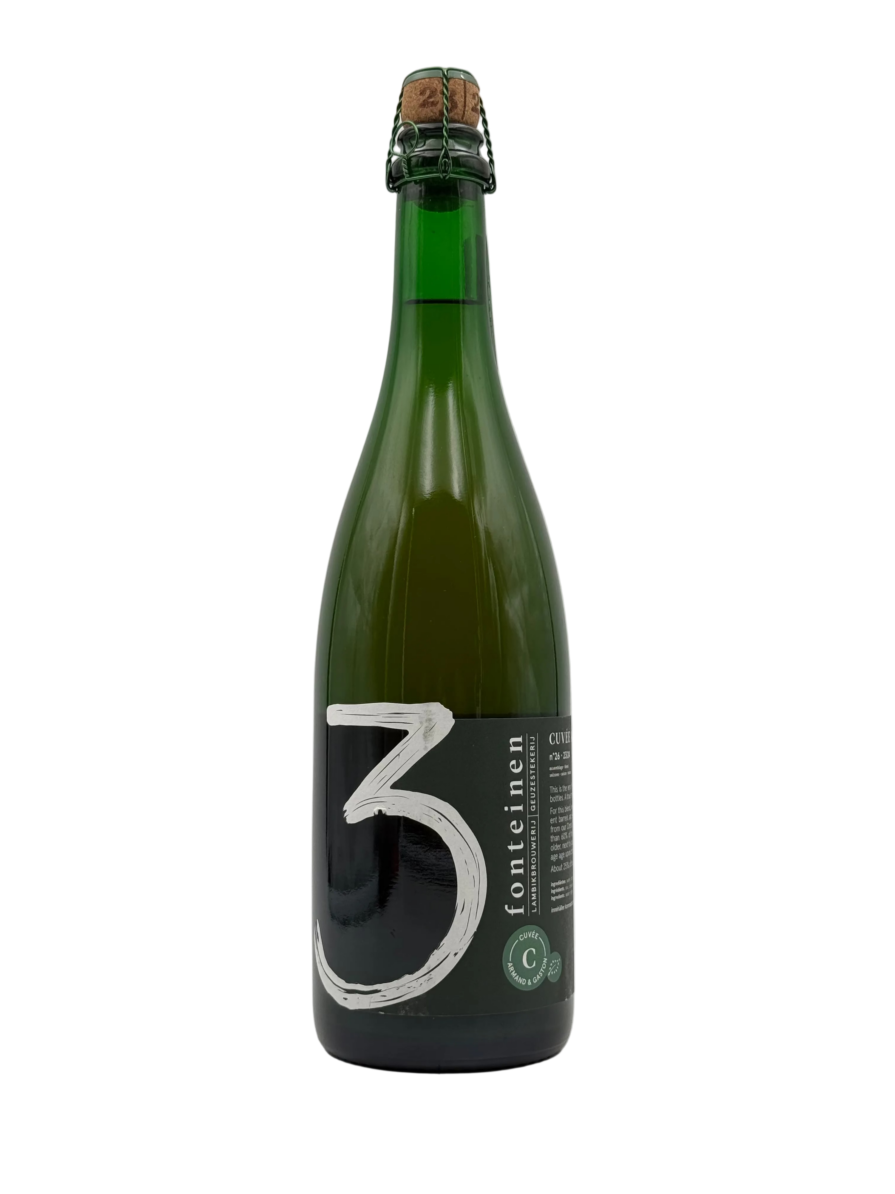 3 Fonteine - Oude Geuze Cuvee Armand & Gaston - Assemblage 2023/2024
