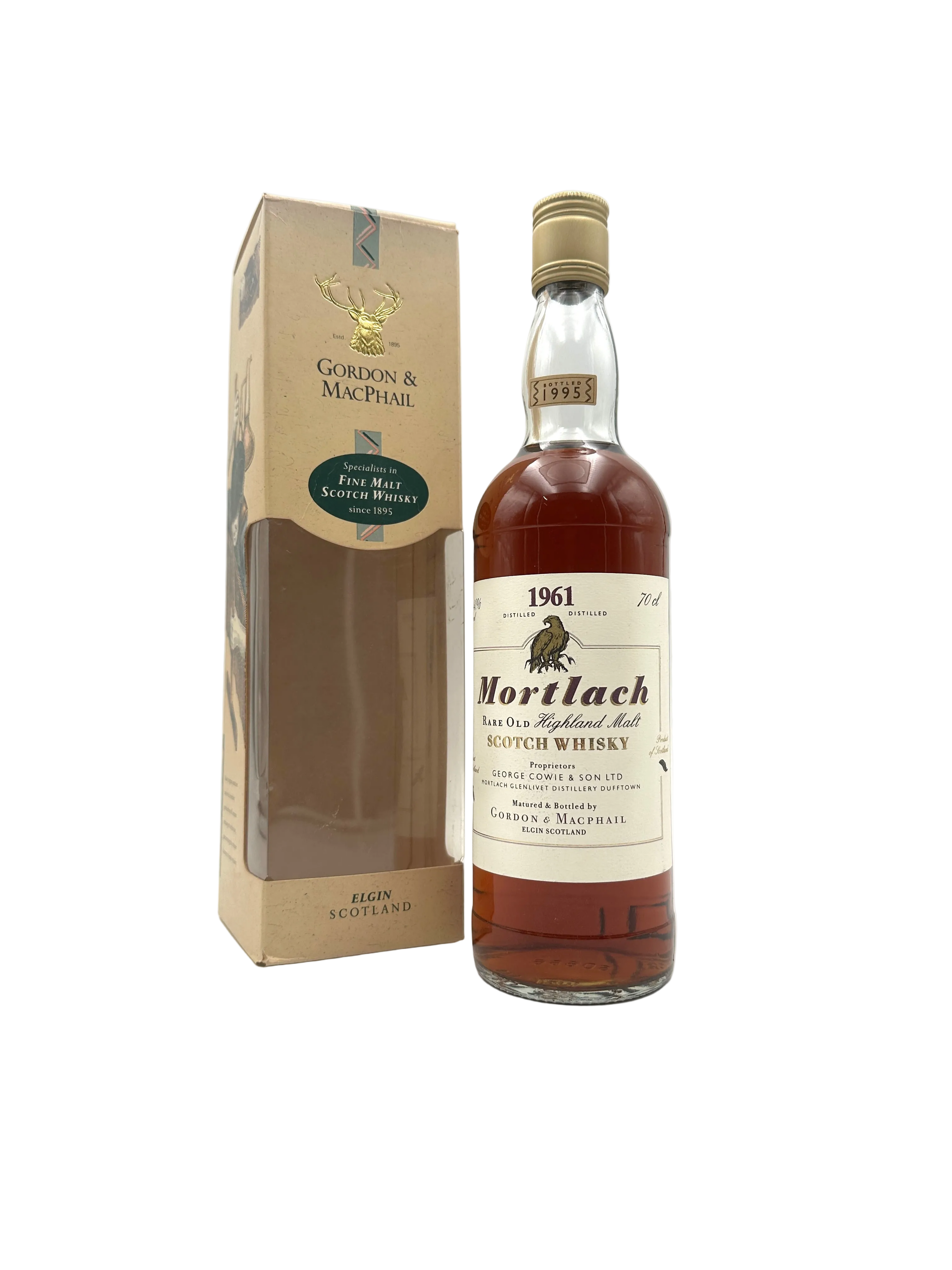 1961 - Mortlach - Rare Old Scotch Whisky - Gordon & MacPhail - Bottl. 1995
