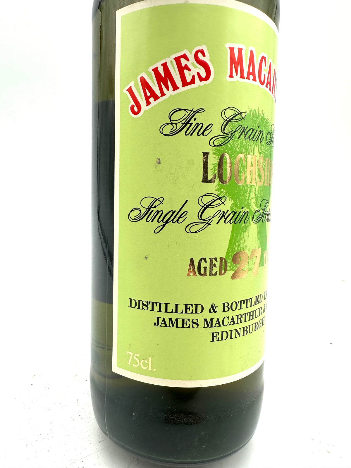 Lochside - 27 Years Old Single Grain Scotch Whisky - James MacArthur - 0,75L 60,5%