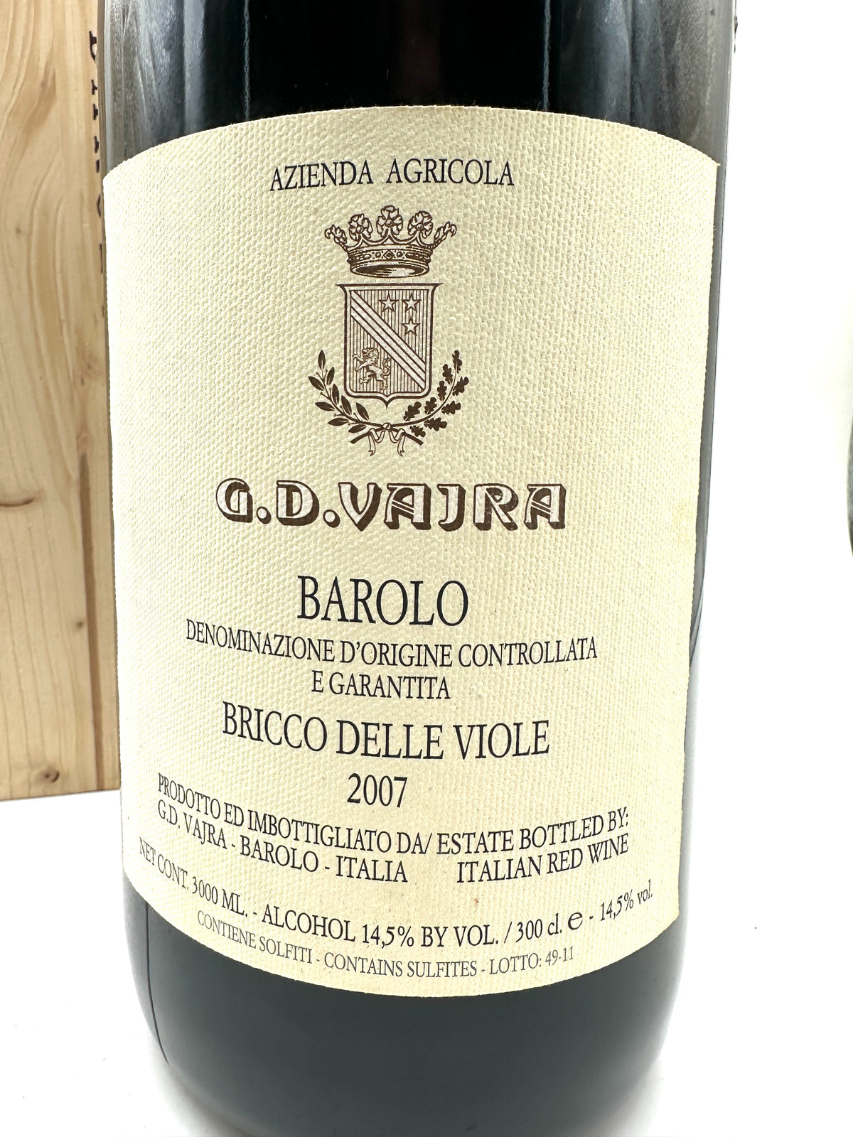 2007 - G.D. Vajra - Barolo Bricco delle Viole - 3L