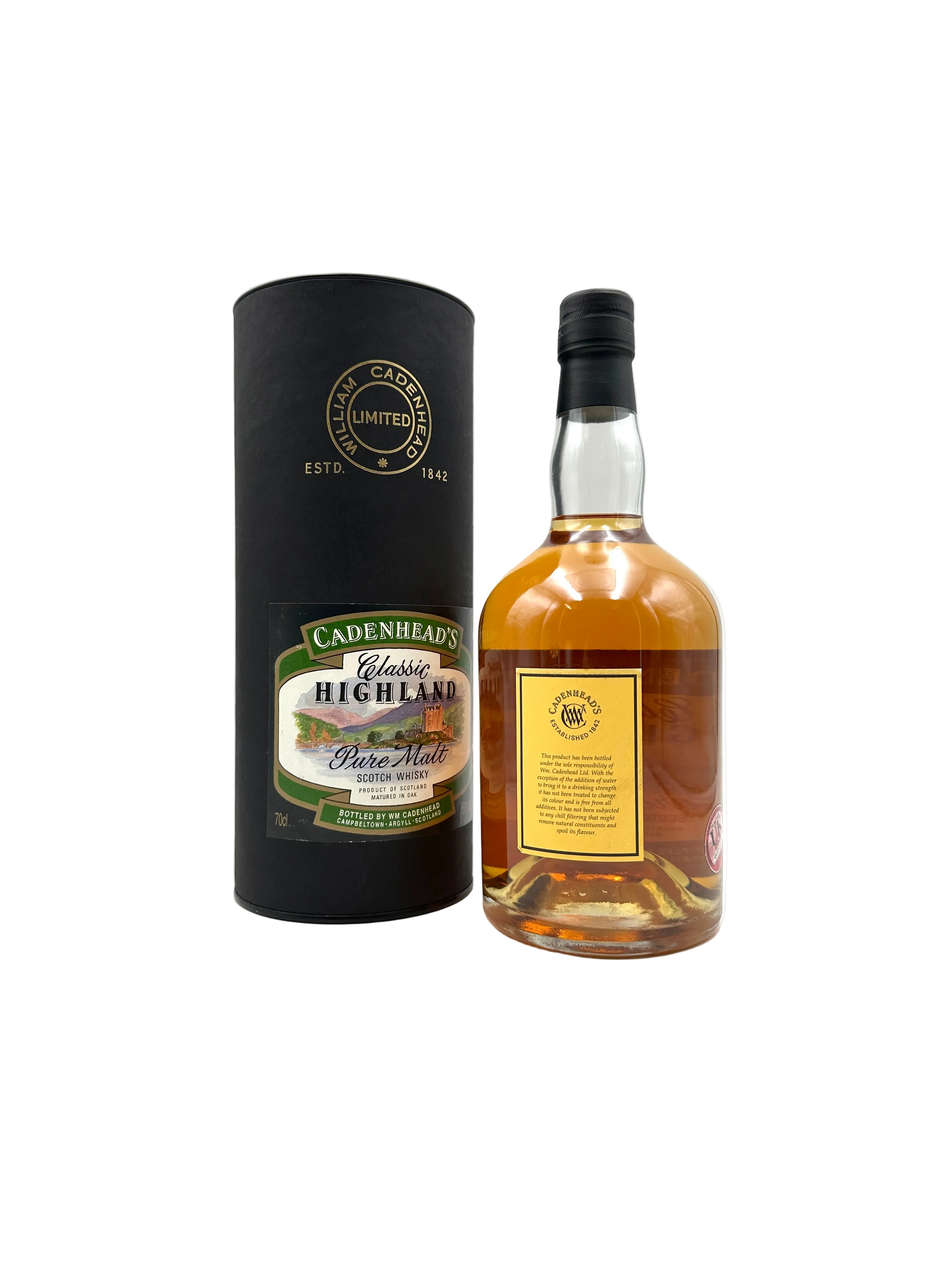 Cadenhead's - Classic Highland Pure Malt Scotch Whisky - 1990s