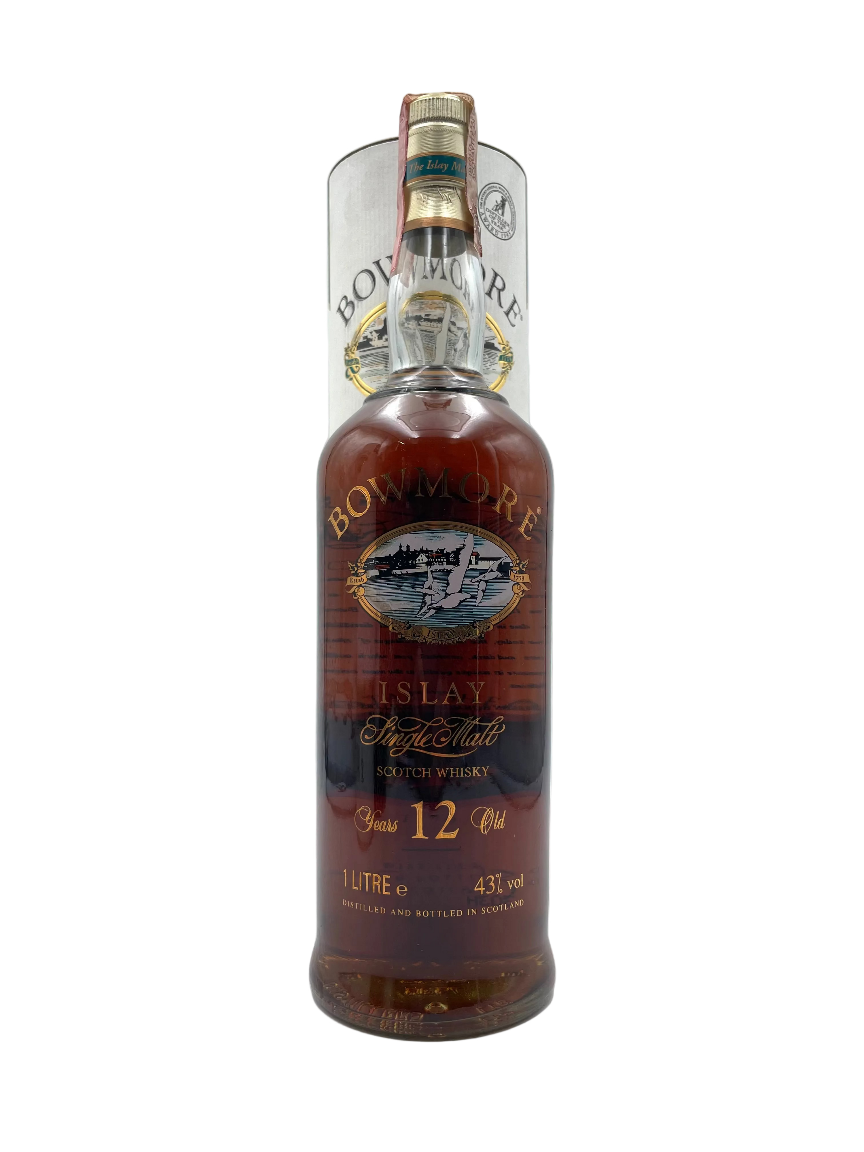 Bowmore - 12 YO Islay Single Malt Scotch Whisky - Anni '90s