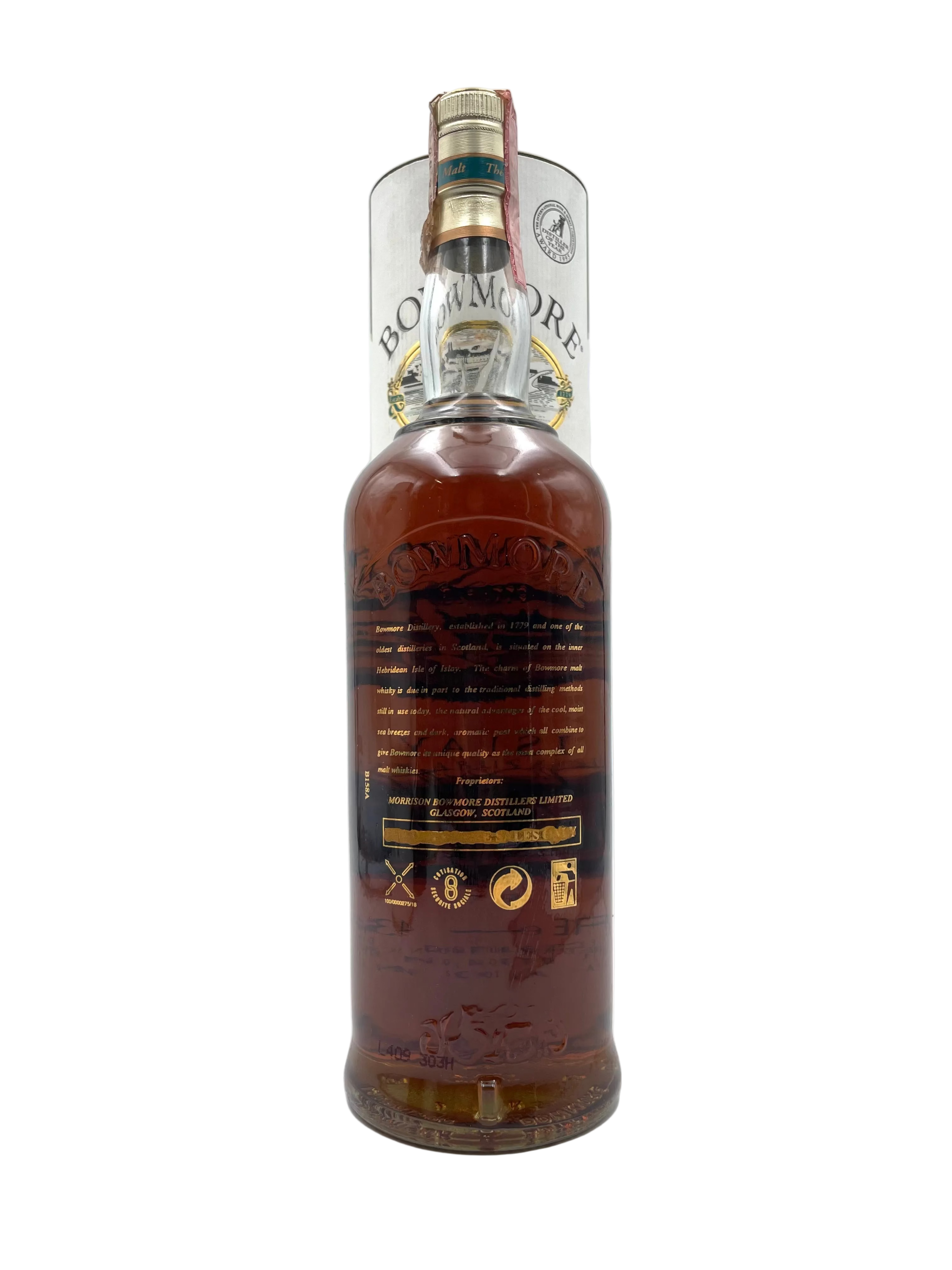 Bowmore - 12 YO Islay Single Malt Scotch Whisky - Anni '90s