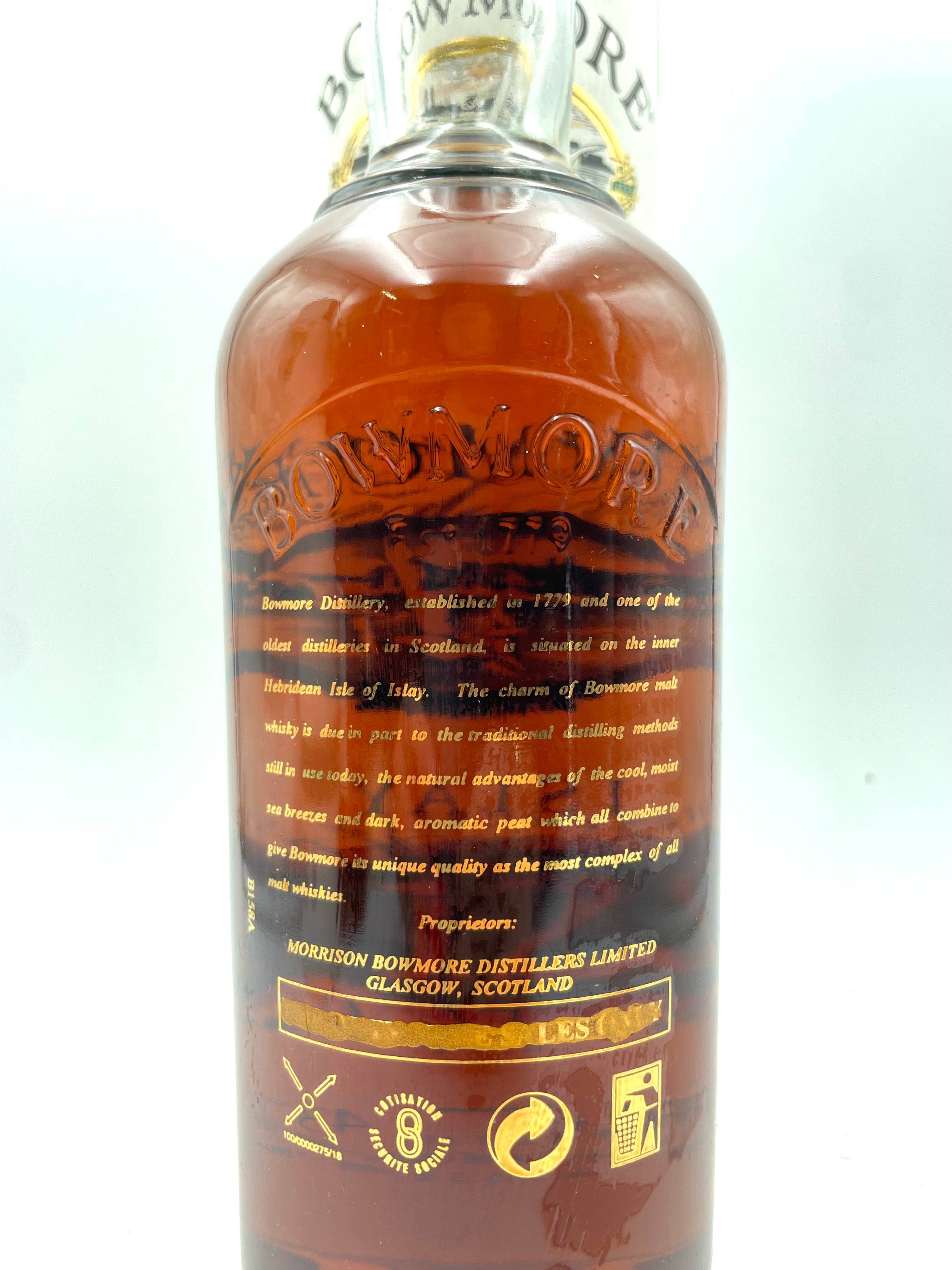 Bowmore - 12 YO Islay Single Malt Scotch Whisky - Anni '90s
