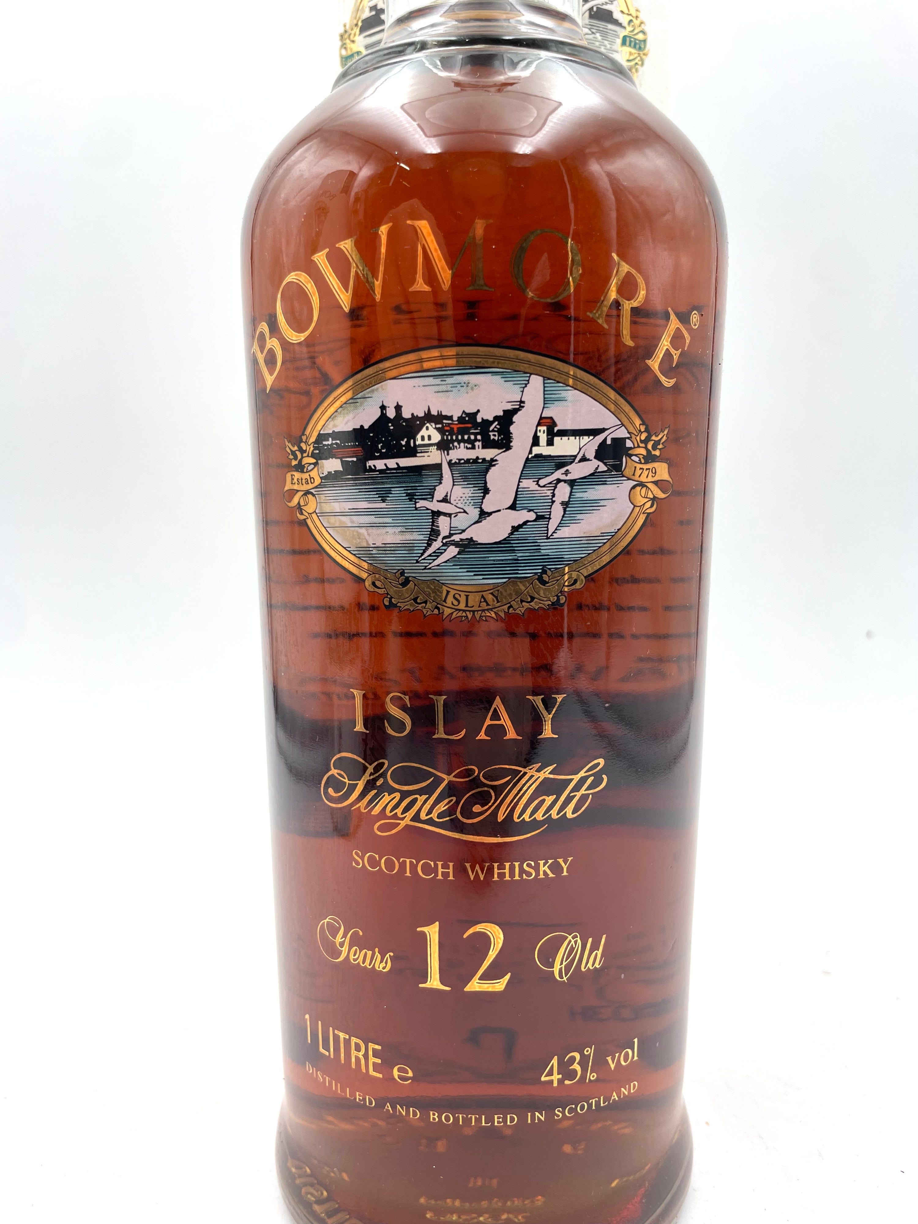 Bowmore - 12 YO Islay Single Malt Scotch Whisky - Anni '90s