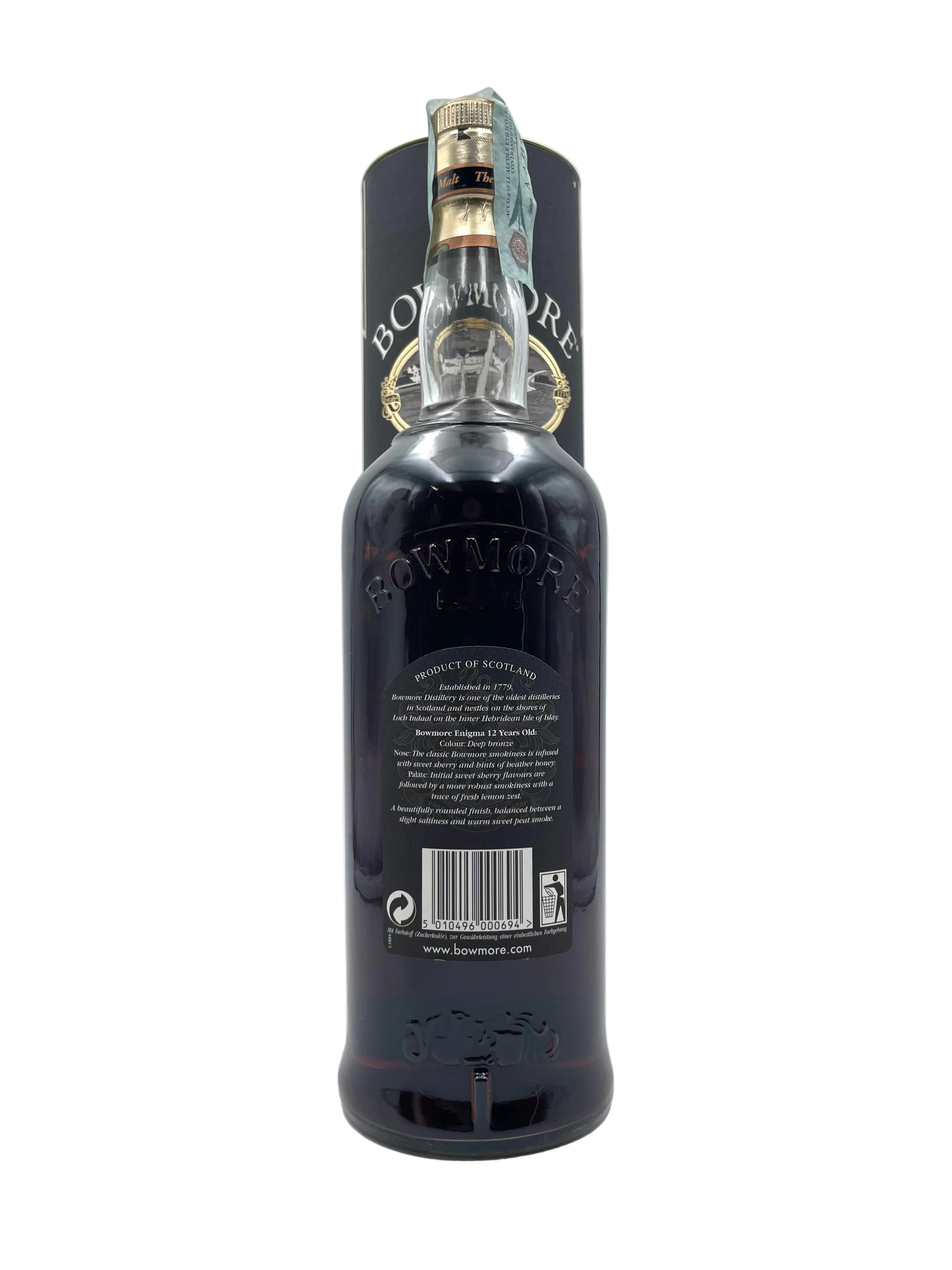 Bowmore - Enigma 12 YO Islay Single Malt Scotch Whisky - Anni '00s