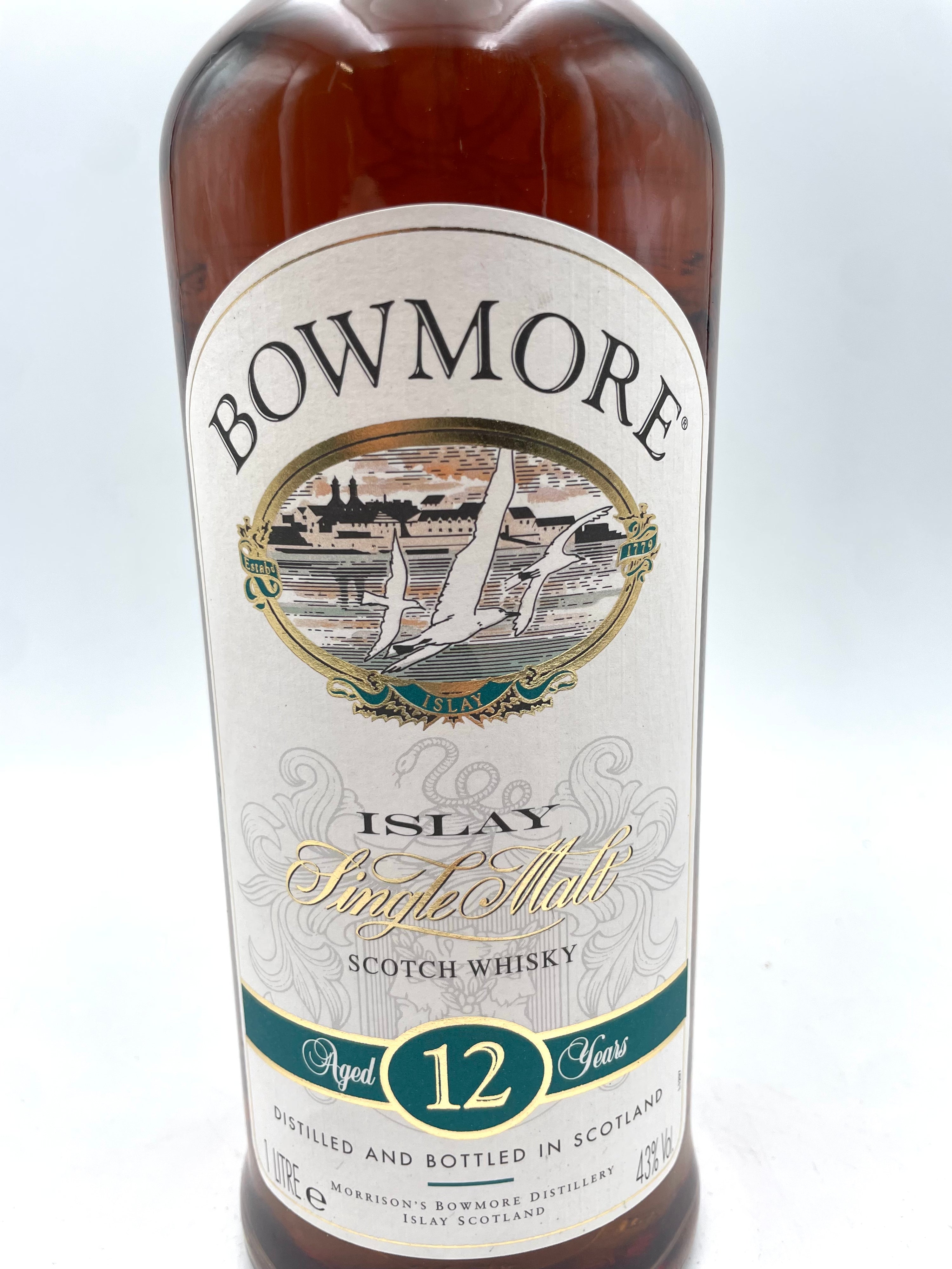 Bowmore - 12 YO Islay Single Malt Scotch Whisky - Anni '90s