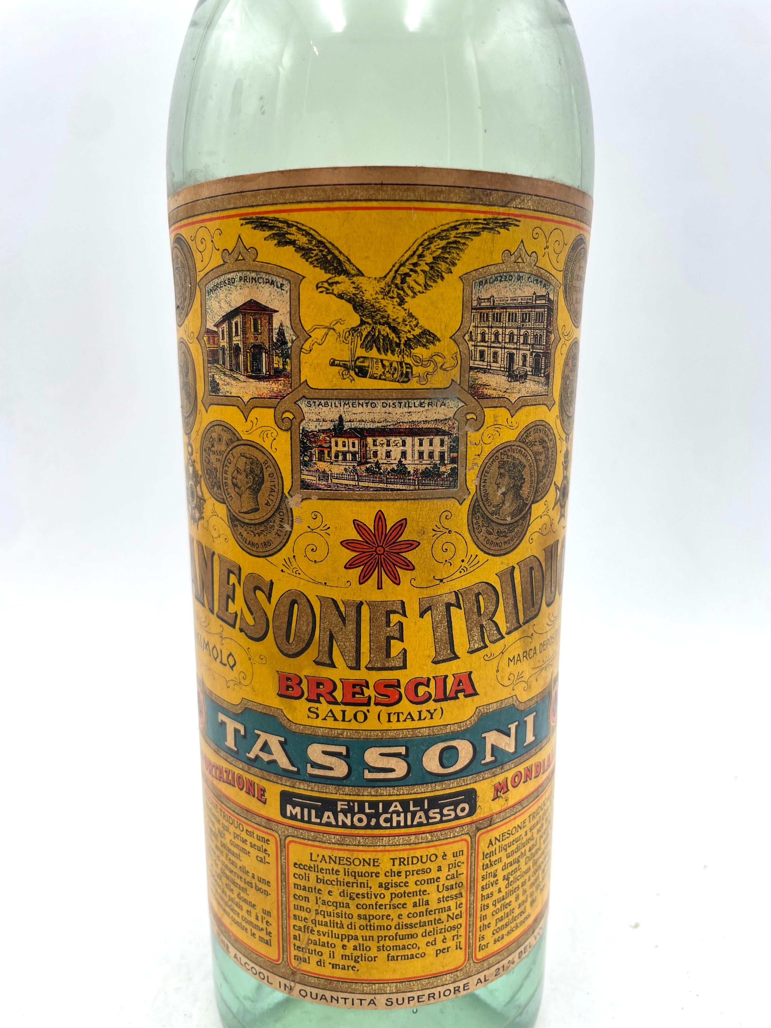 Tassoni - Anesone Triduo - Sigillo Fasci Anni '30s