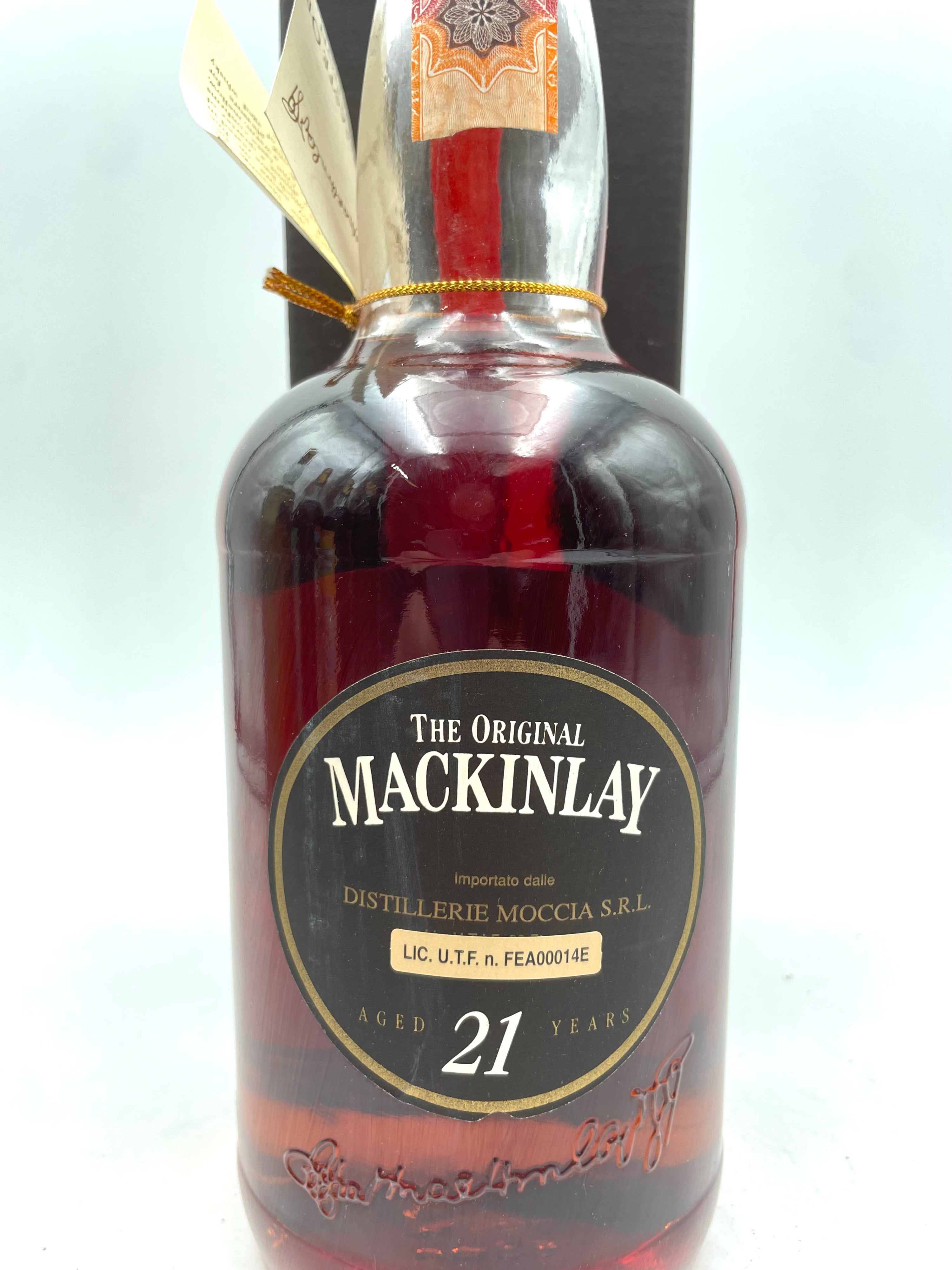 Mackinlay - 21 YO Finest Scotch Whisky - Anni '80s