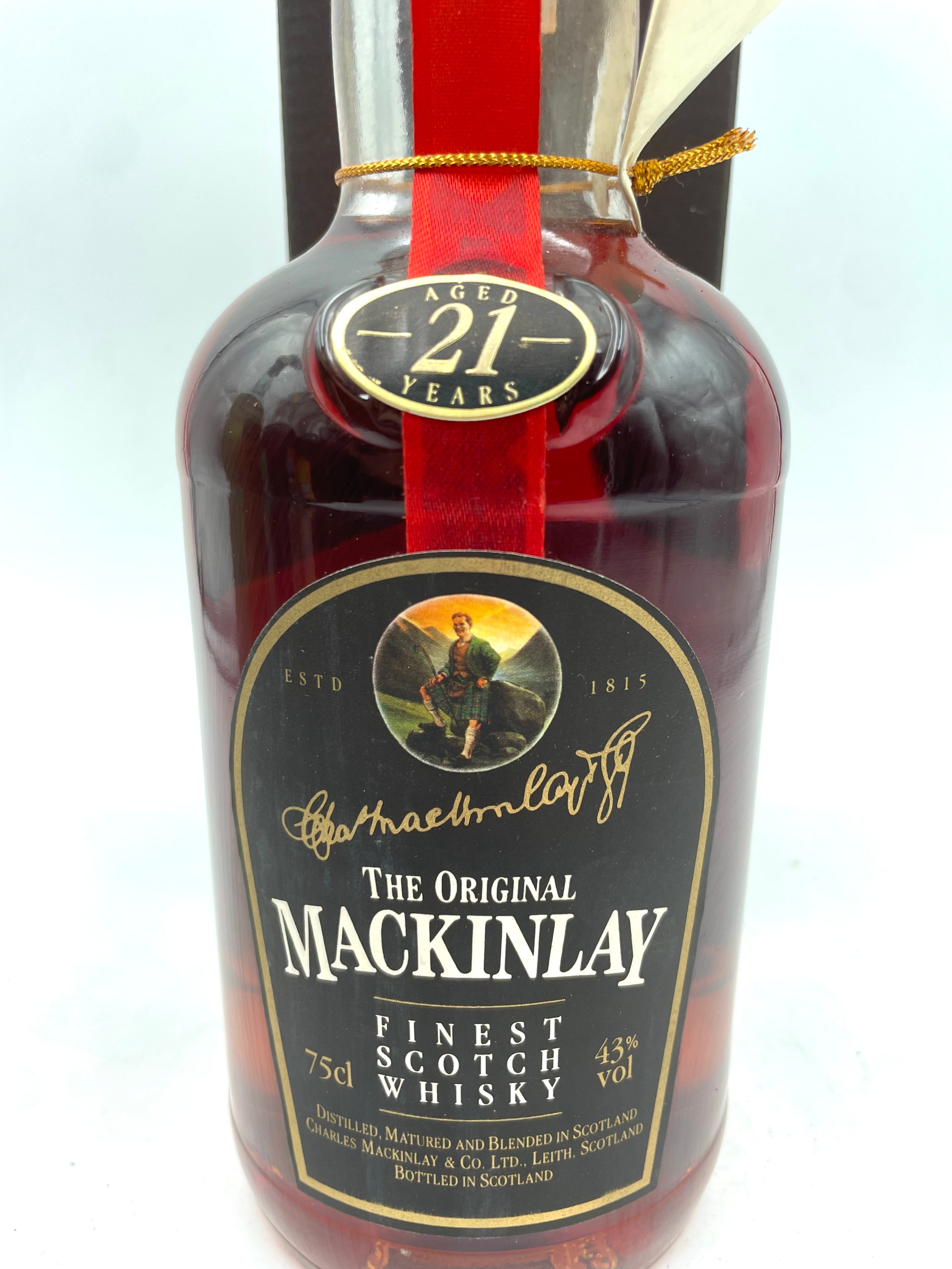 Mackinlay - 21 YO Finest Scotch Whisky - Anni '80s