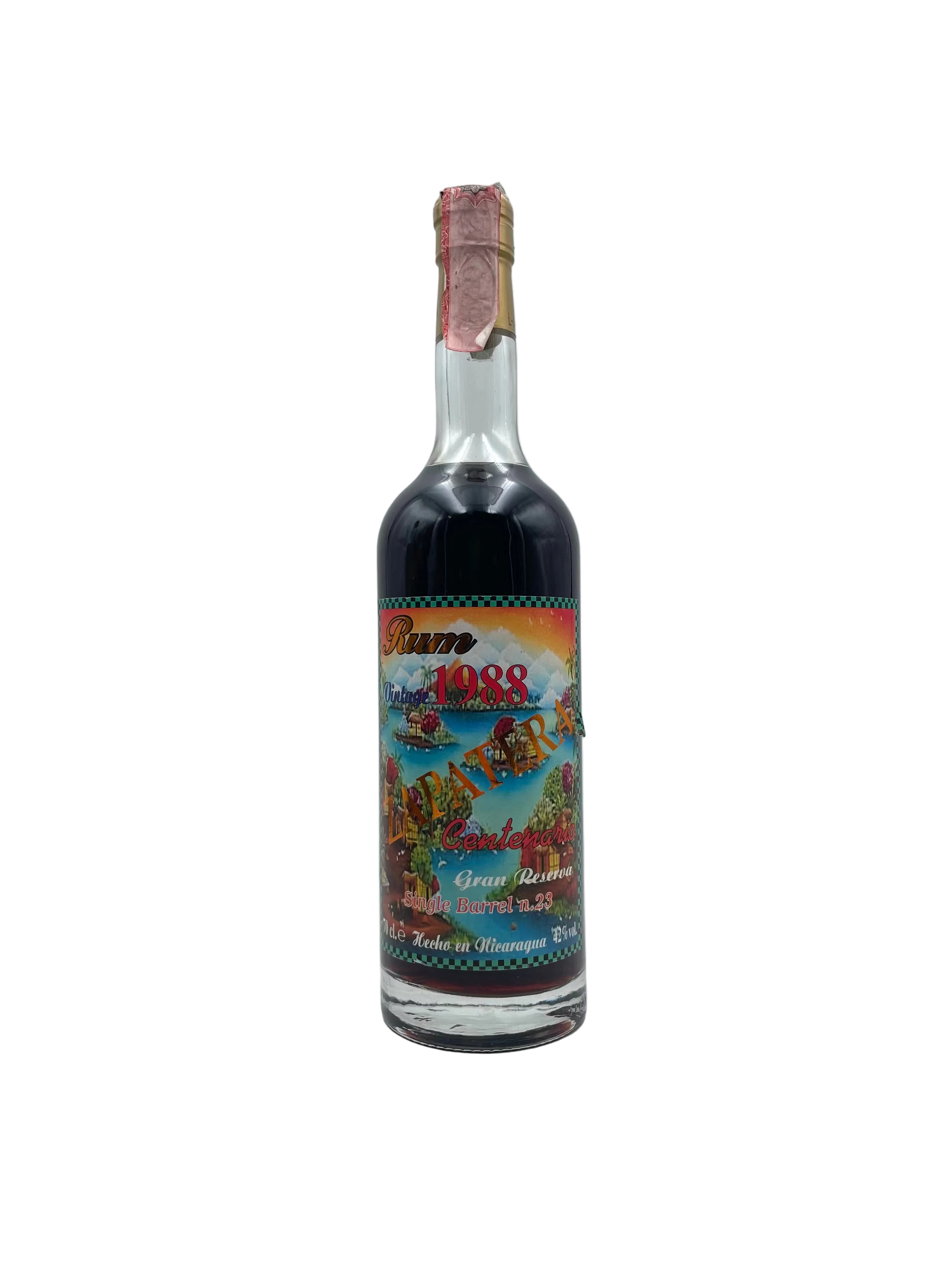 1988 - Zapatera - Rum Gran Reserva Single Barrel N.23