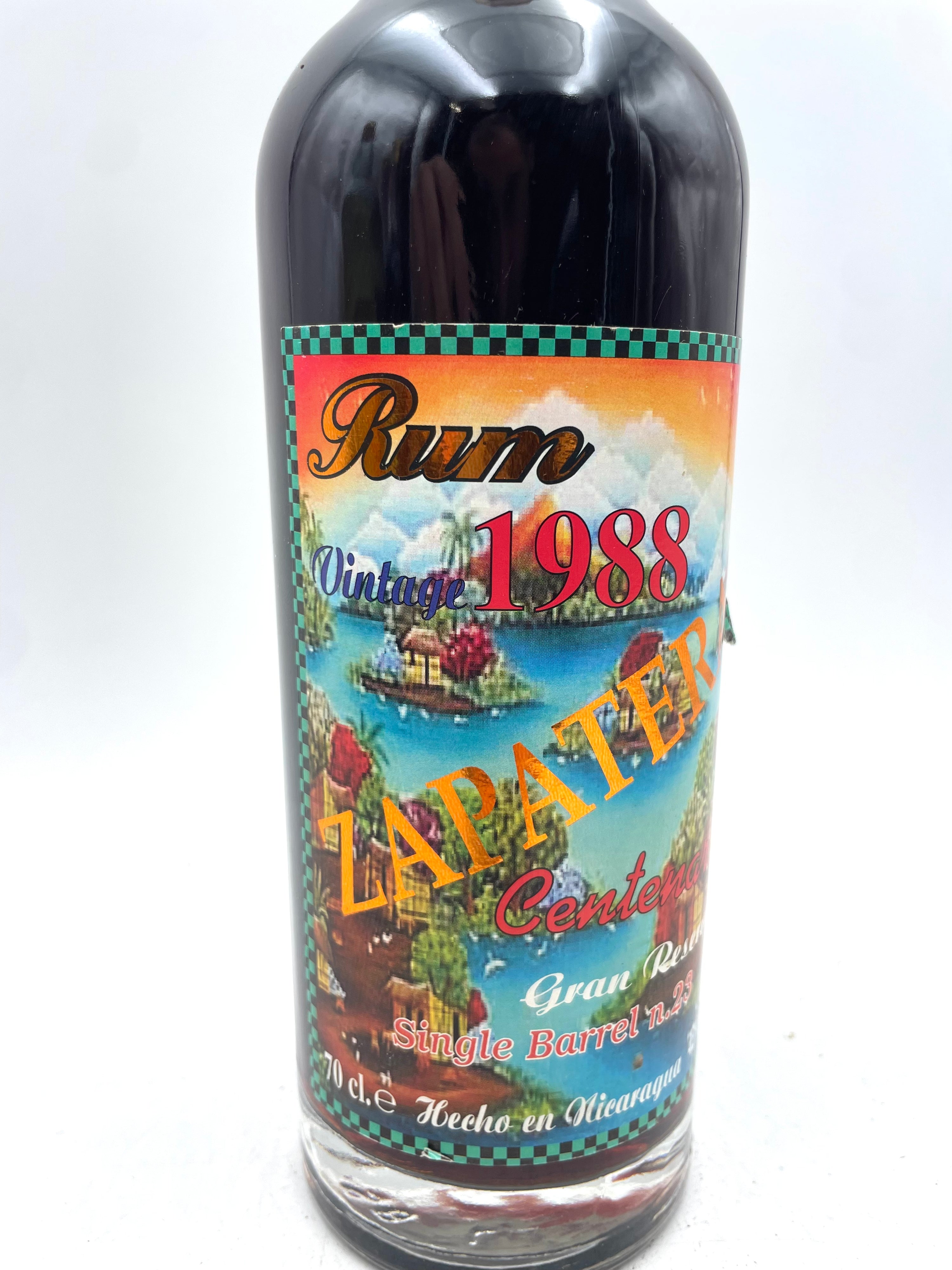 1988 - Zapatera - Rum Gran Reserva Single Barrel N.23