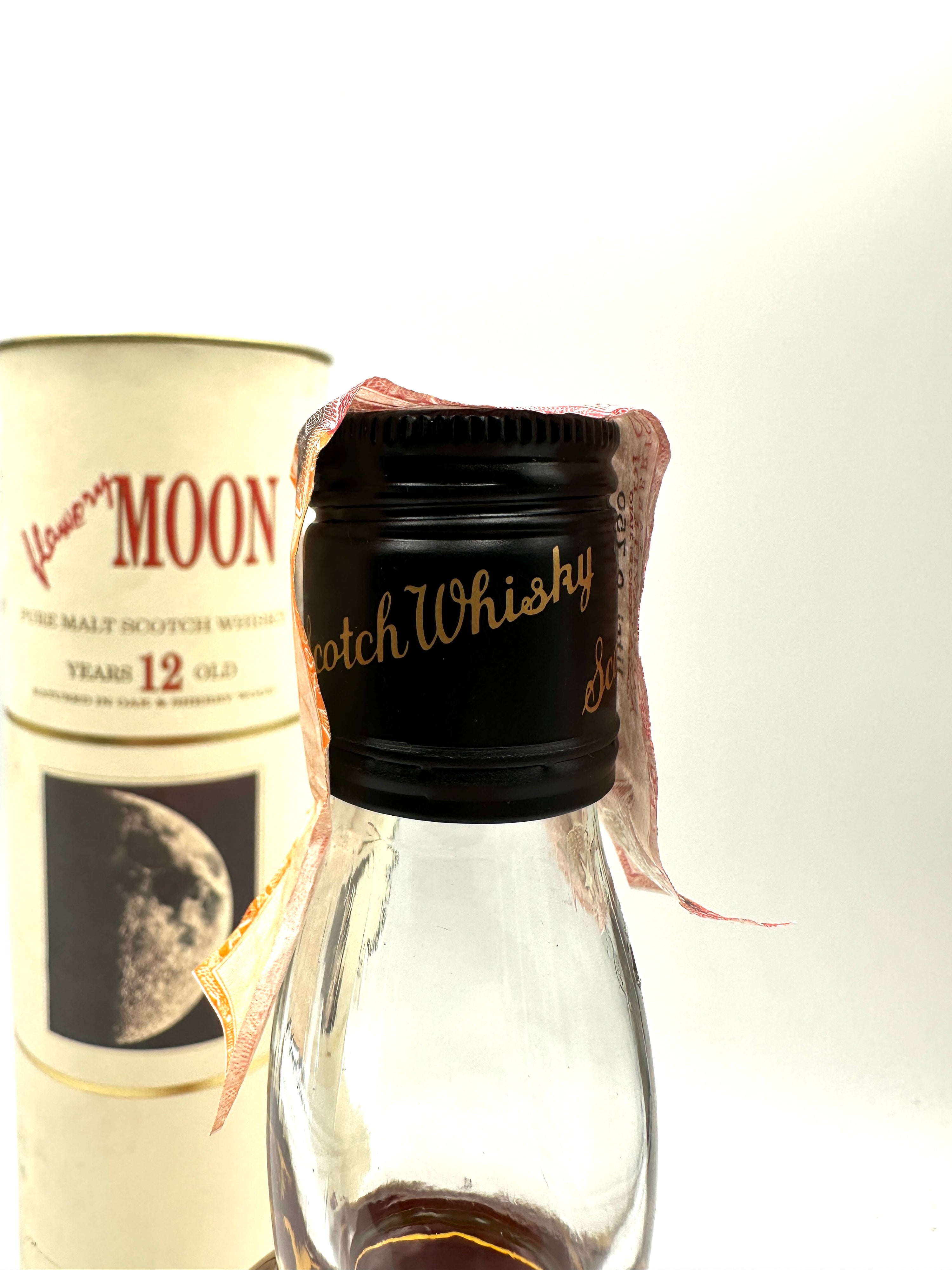 1980s  - Flowery Moon -  12 Years Old Pure Malt Scotch Whisky Moon Import