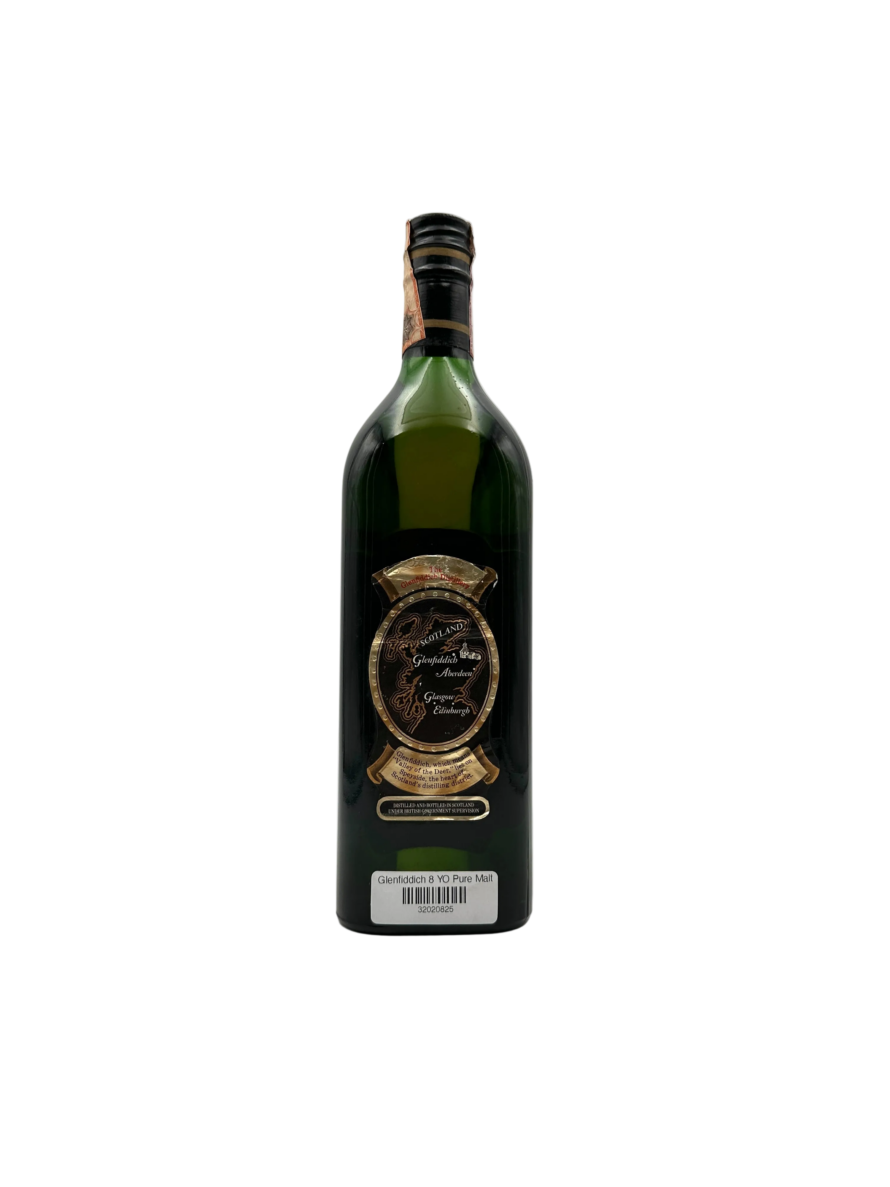 Glenfiddich - Over 8 Years Old Pure Malt Scotch Whisky - 1970s