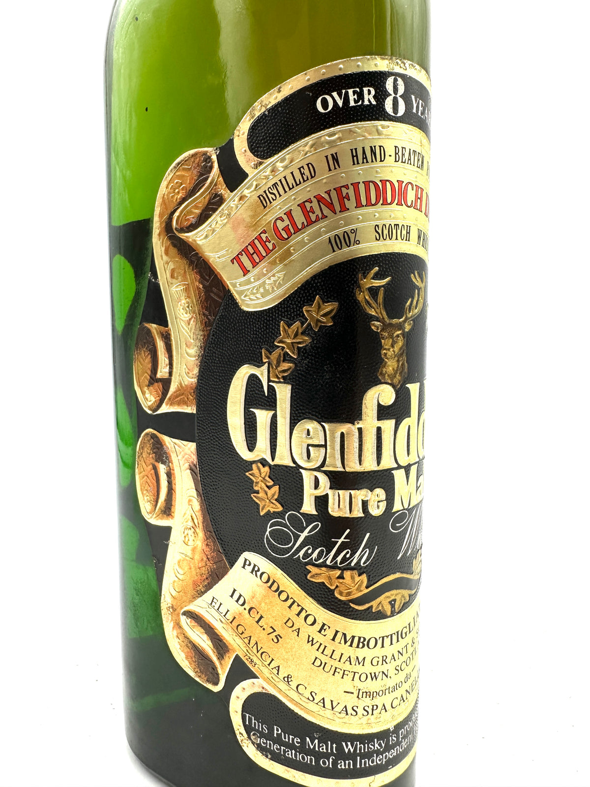 Glenfiddich - Over 8 Years Old Pure Malt Scotch Whisky - 1970s