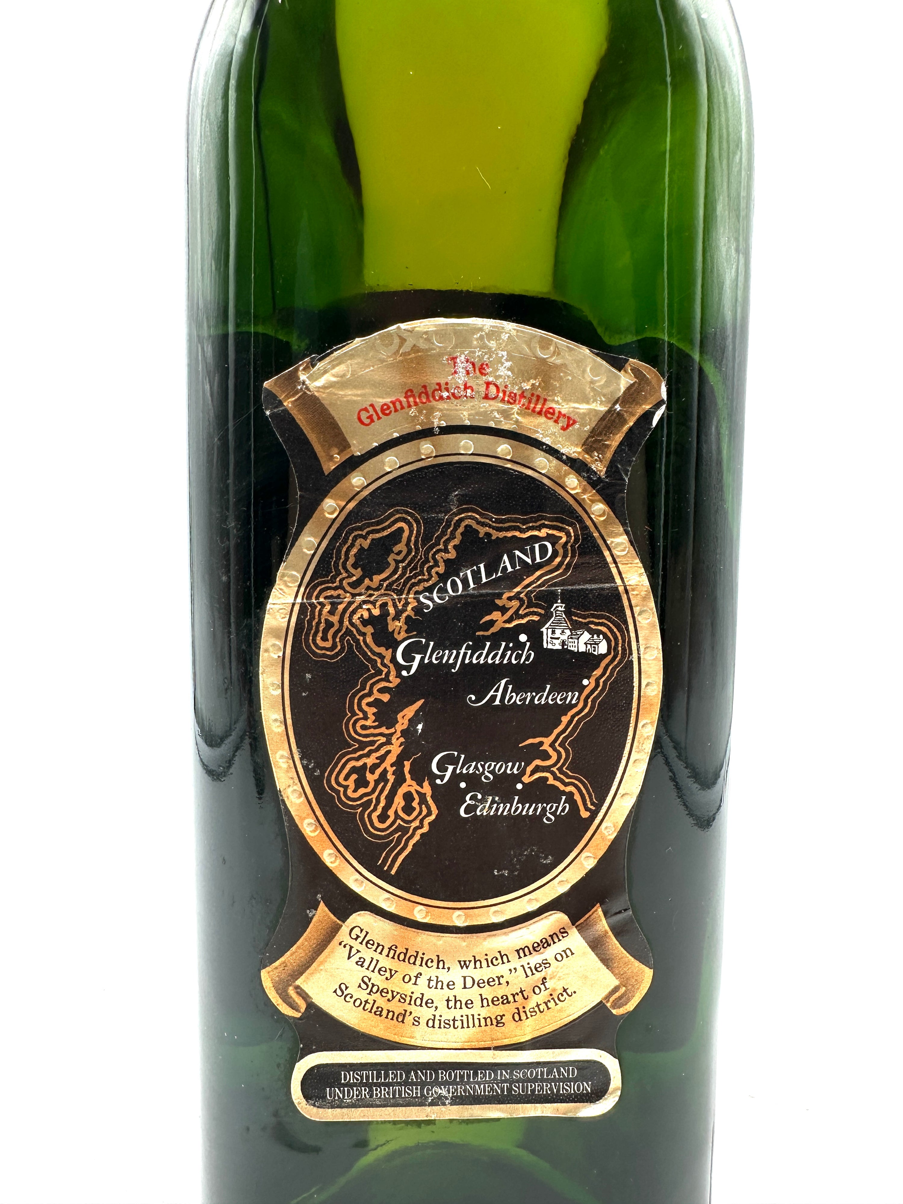 Glenfiddich - Over 8 Years Old Pure Malt Scotch Whisky - 1970s