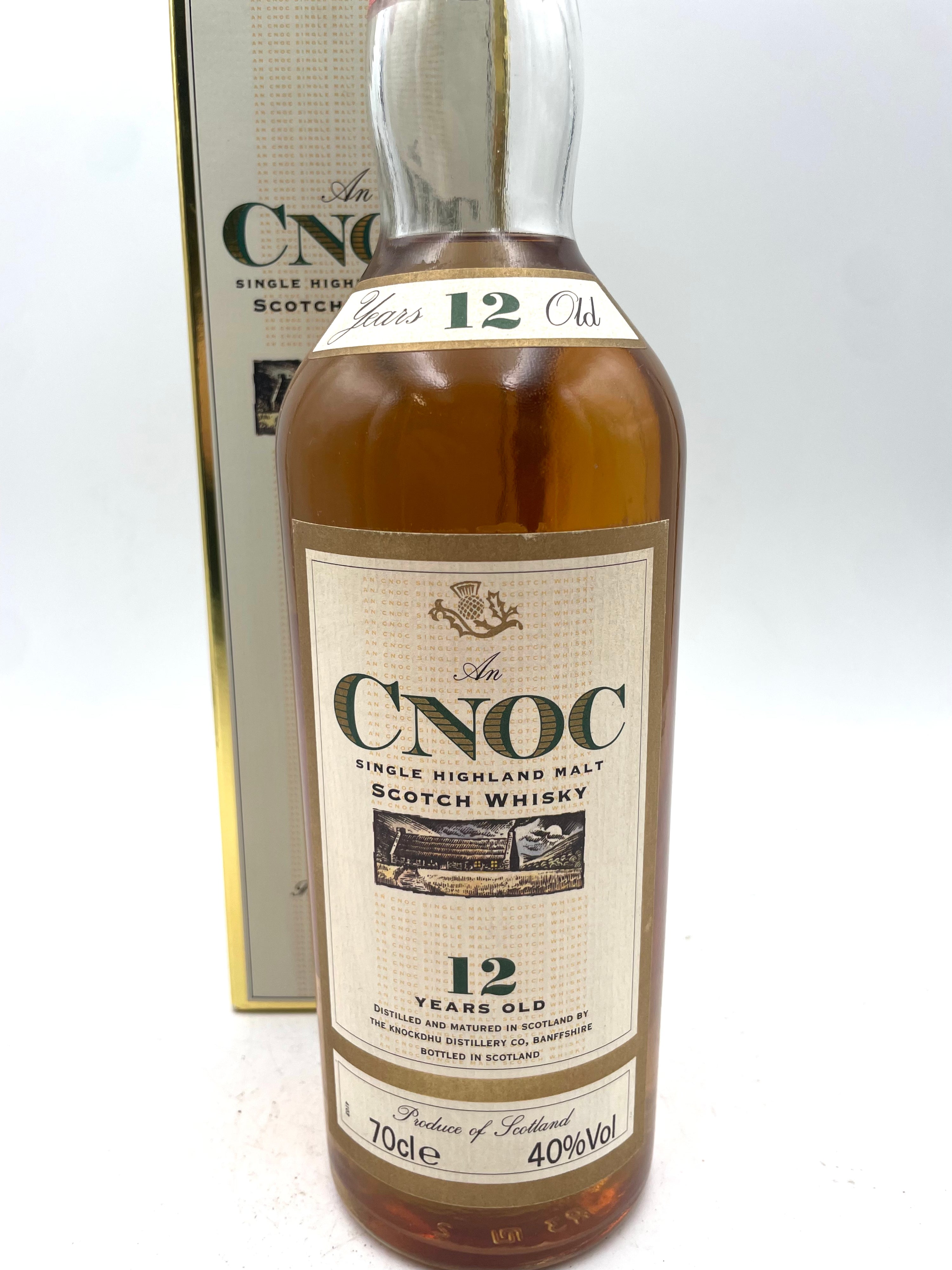 ANCNOC - 12 YO Single Highland Malt Scotch Whisky - Anni '90s