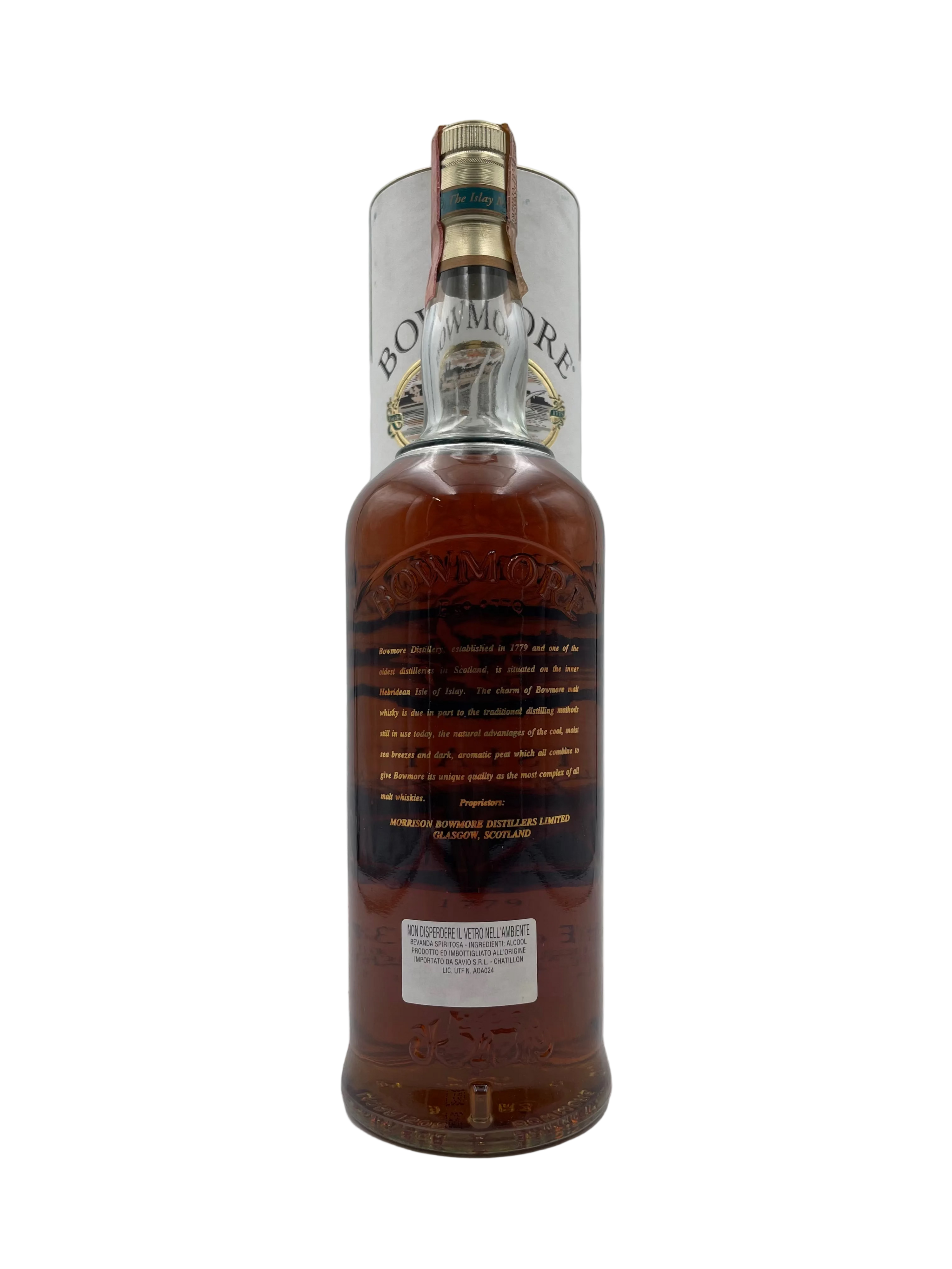 Bowmore - 12 YO Islay Single Malt Scotch Whisky - Anni ‘80s