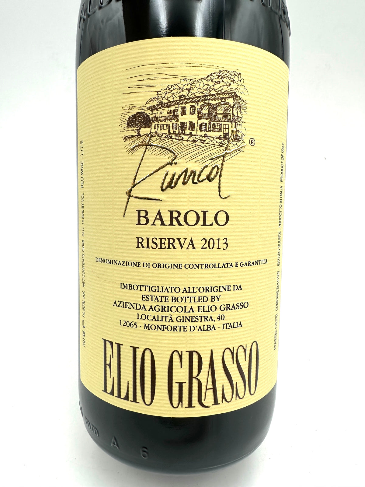 2013 - Elio Grasso - Barolo Rüncot Riserva