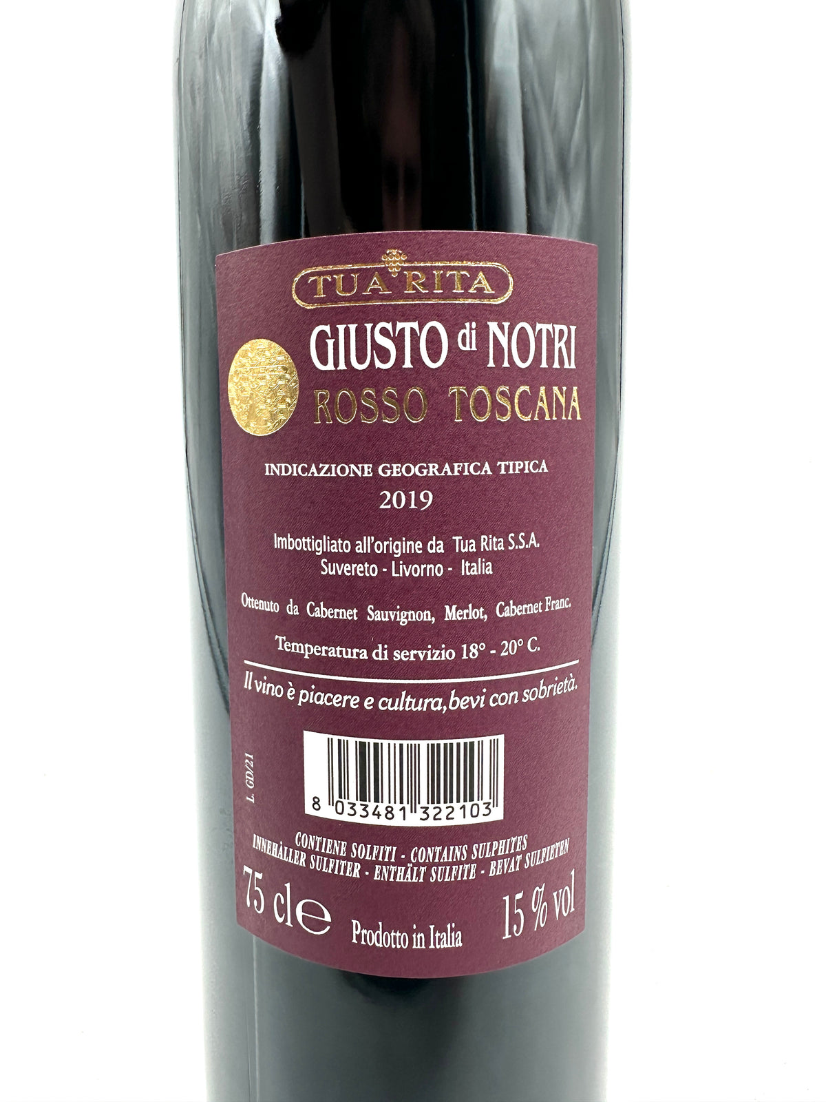 2019 - Tua Rita - Giusto di Notri