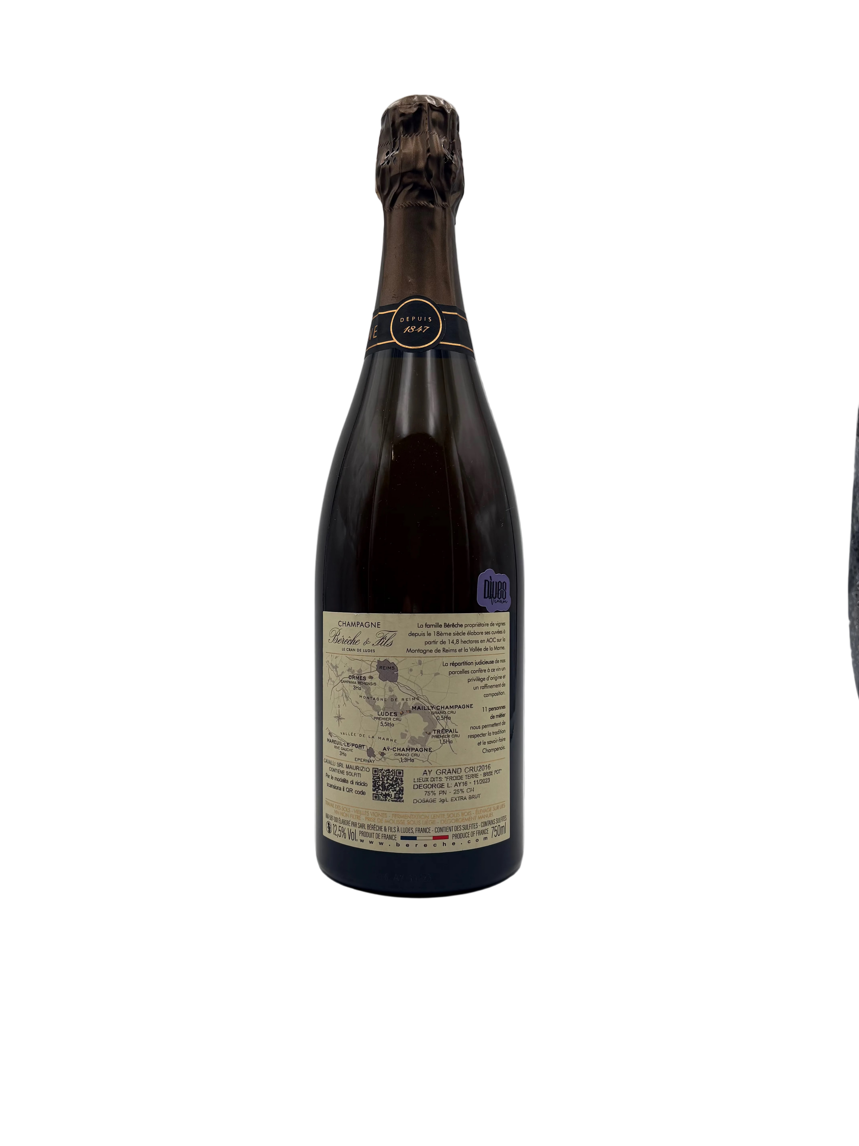 2016 - Bérêche & Fils - Ay Grand Cru Extra Brut