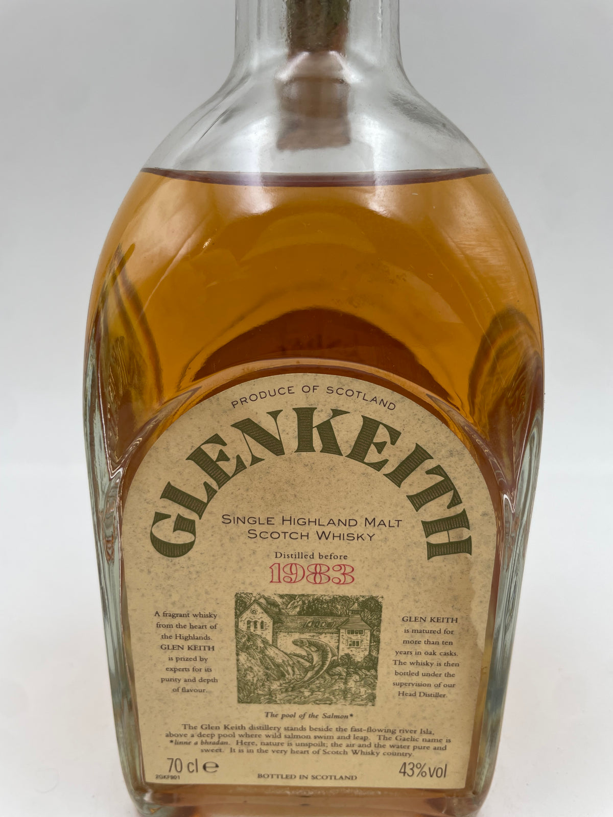 1983 - Glen Keith - Single Highland Malt Scotch WHisky - Bottl. Anni '90s