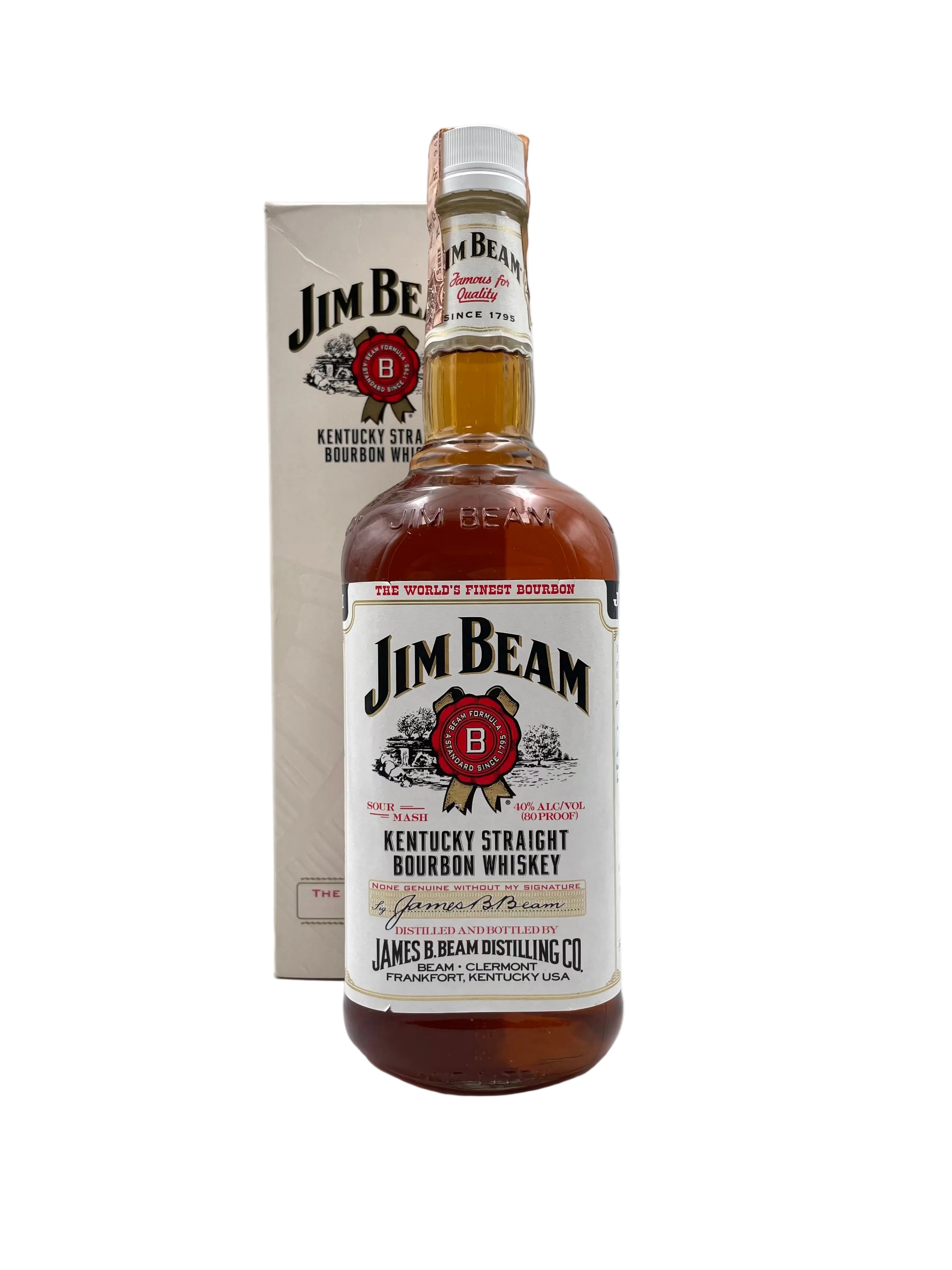 Jim Beam - Kentucky Straight Bourbon Whiskey - Bottl. 1995