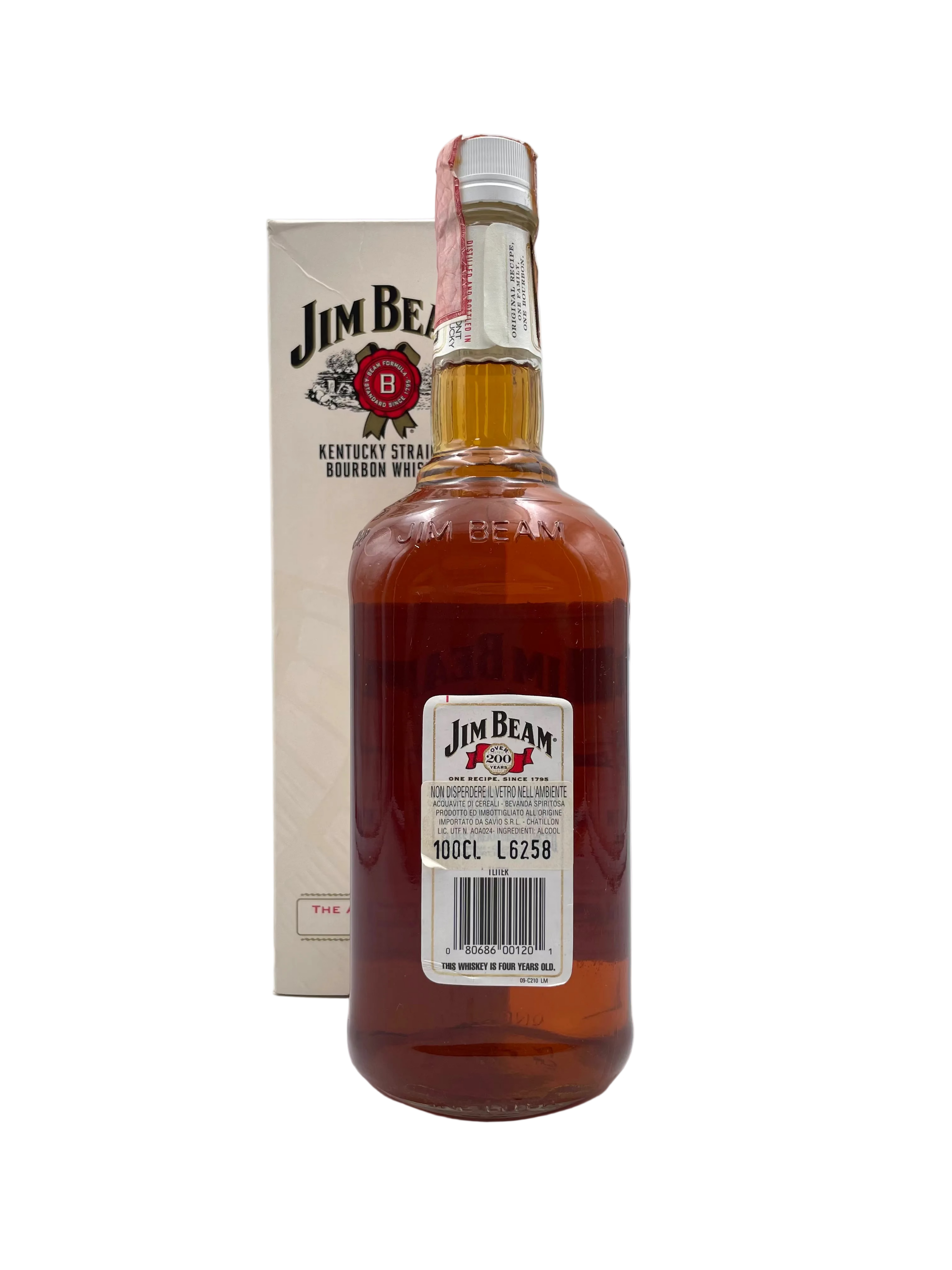 Jim Beam - Kentucky Straight Bourbon Whiskey - Bottl. 1995