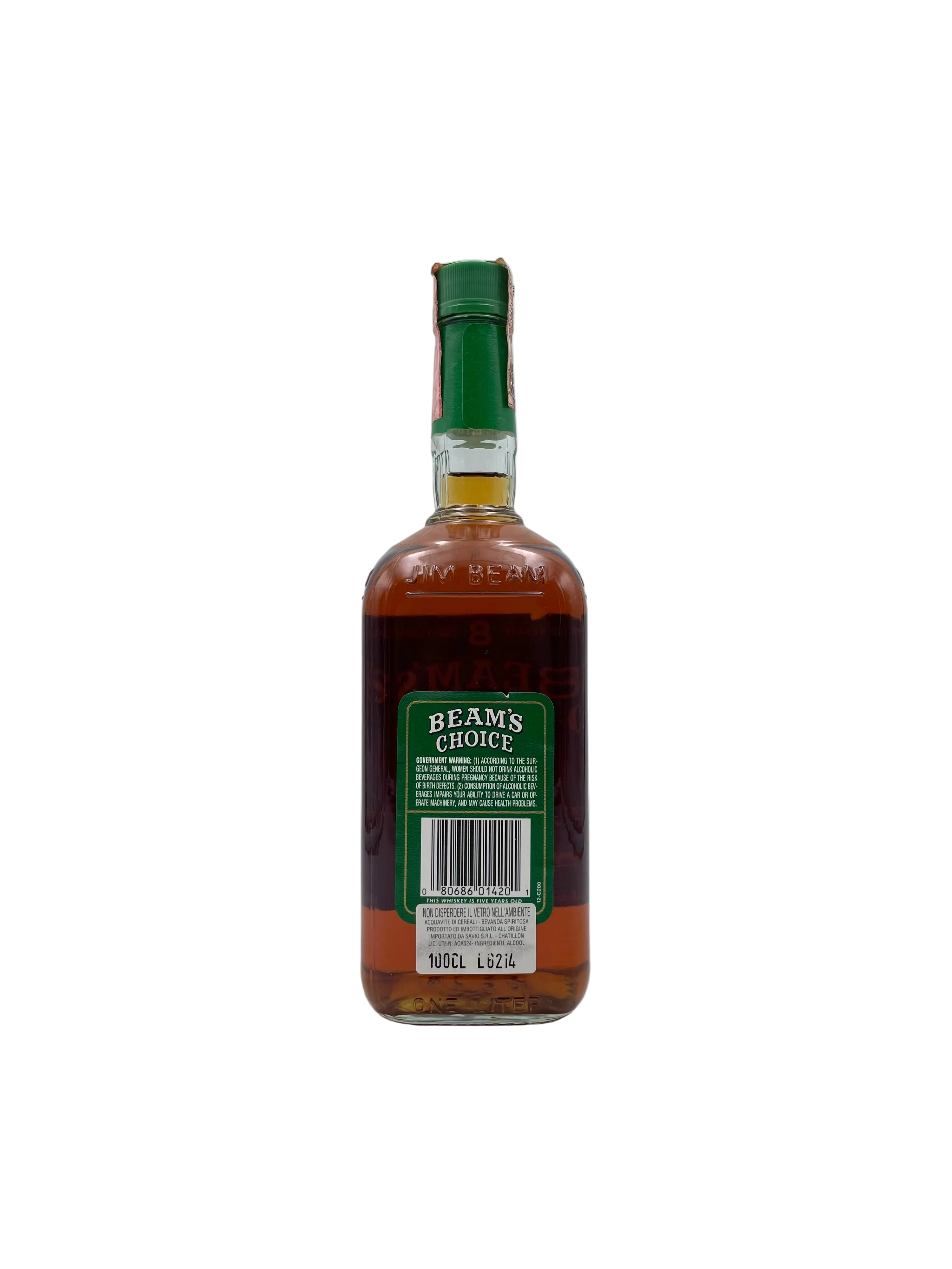 Jim Beam - Beam's Choice Old Number 8 Kentucky Straight Bourbon Whiskey - Bottl. 1984