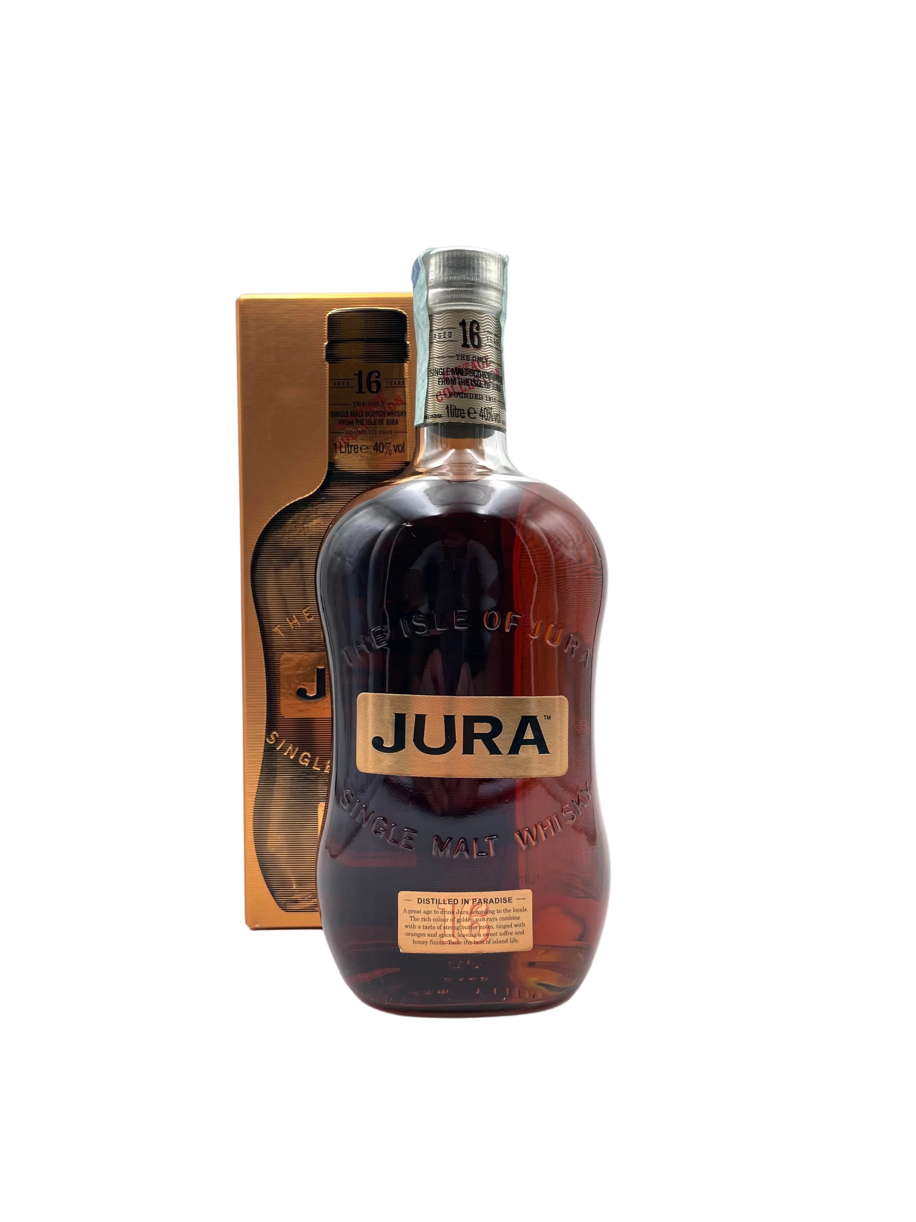 Isle Of Jura - 16 YO Single Malt Scotch Whisky - Vintage Collection - Anni '00s