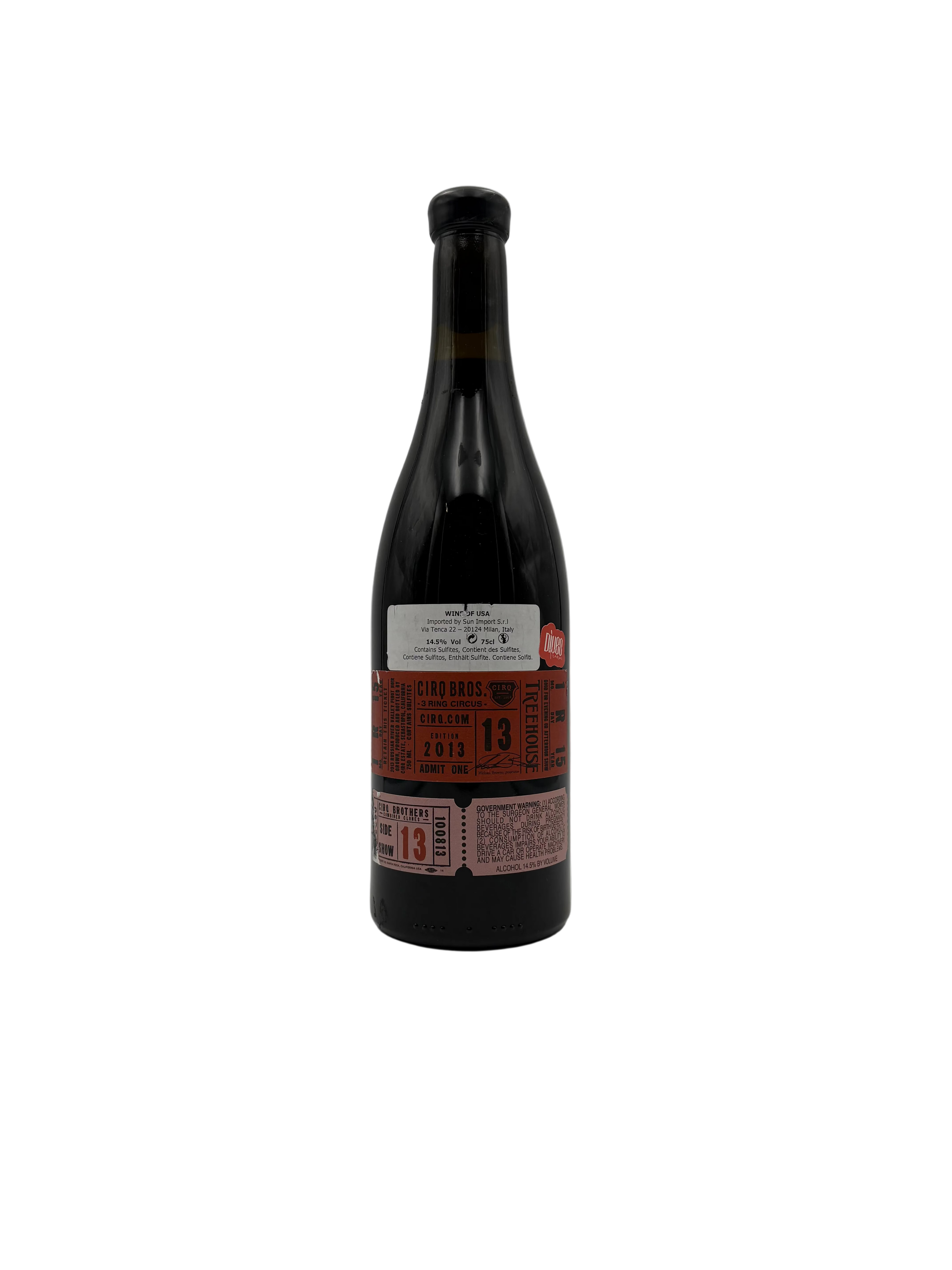 2013 - Cirq. - Treehouse Pinot Noir