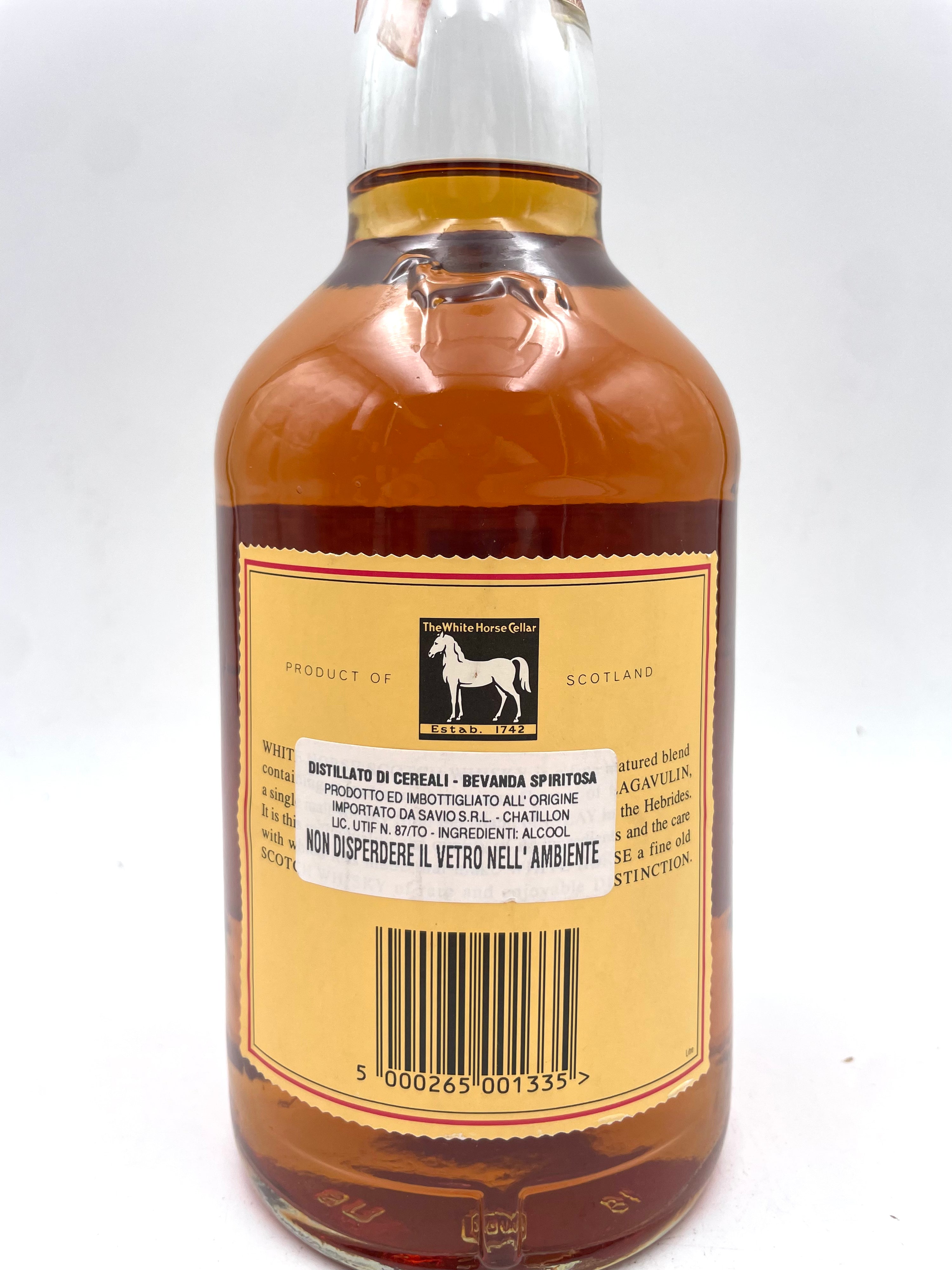 White Horse - Fine Old Scotch Whisky - Anni '80s
