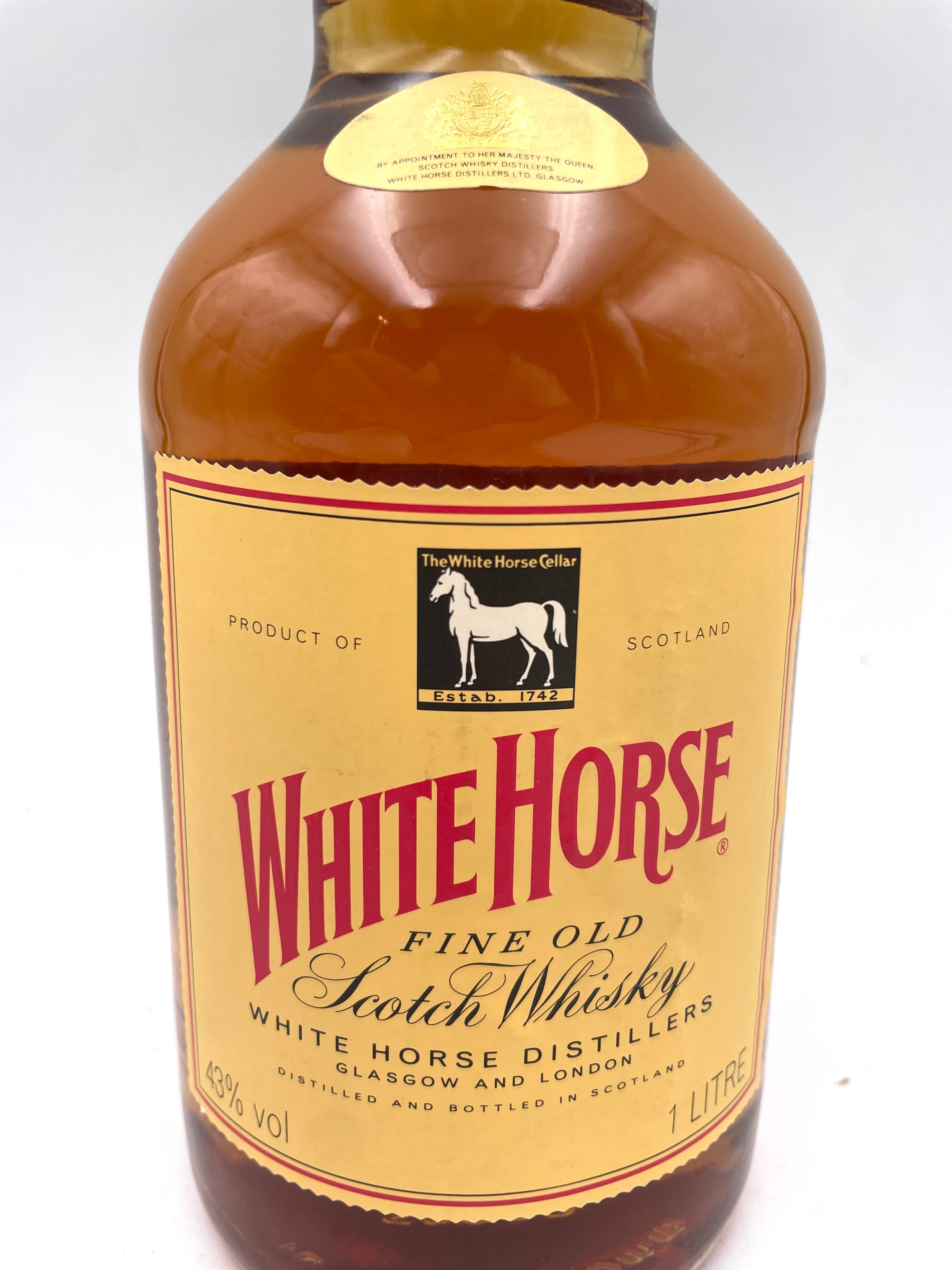 White Horse - Fine Old Scotch Whisky - Anni '80s
