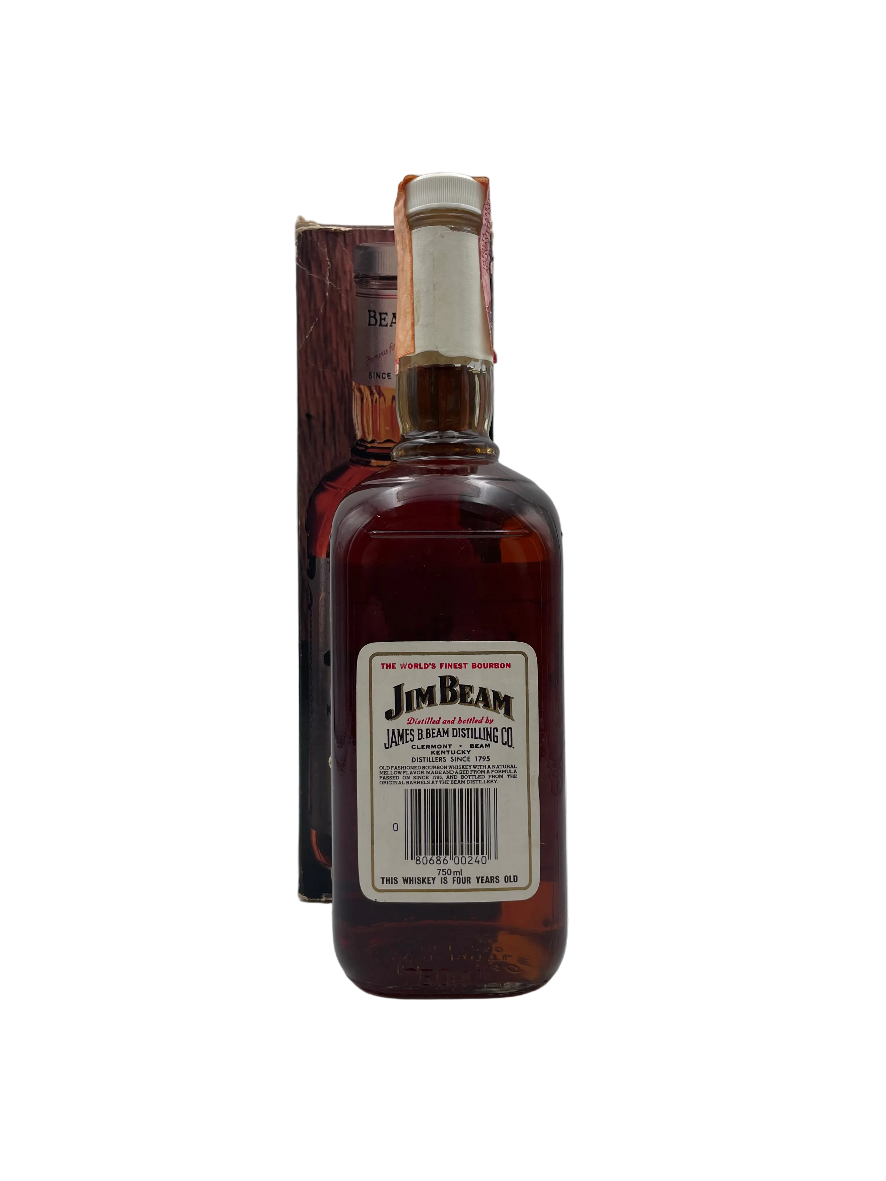 Jim Beam - Sour Mash Kentucky Straigth Finest Bourbon Whiskey - Bottl. 1982