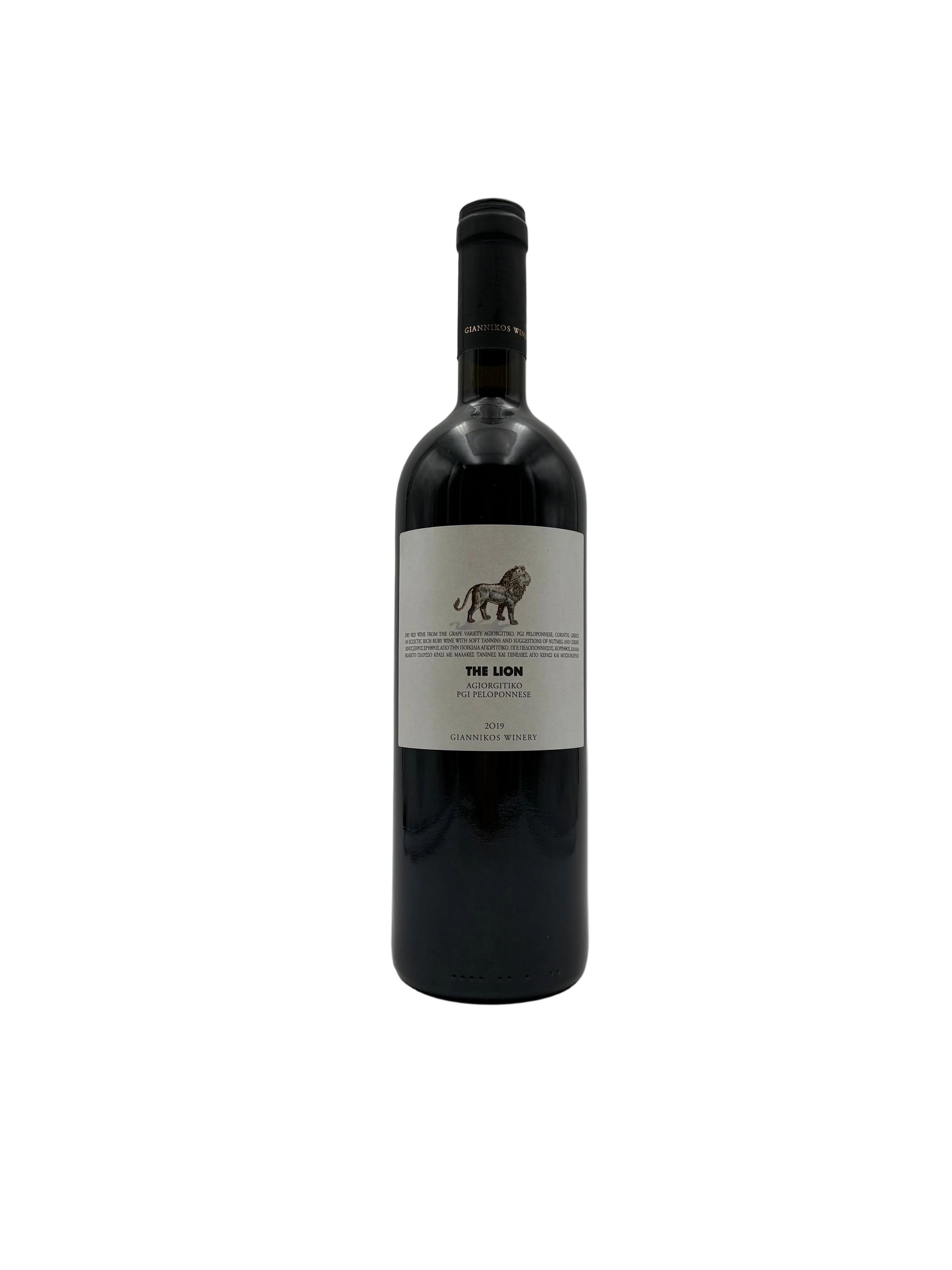 2019 - Giannikos Winery - The Lion Agiorgitiko