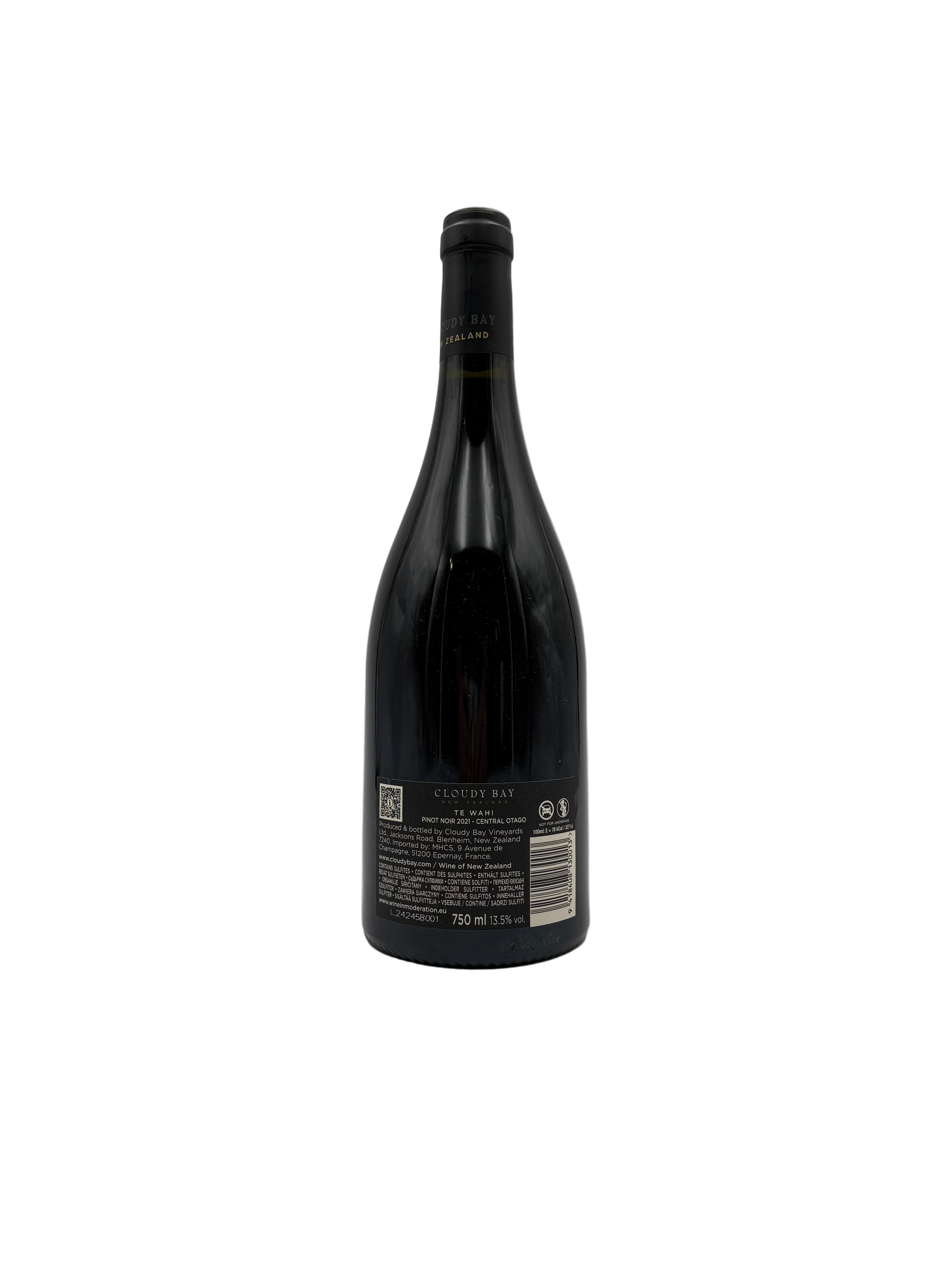 2021 - Cloudy Bay - Te Wāhi Pinot Noir