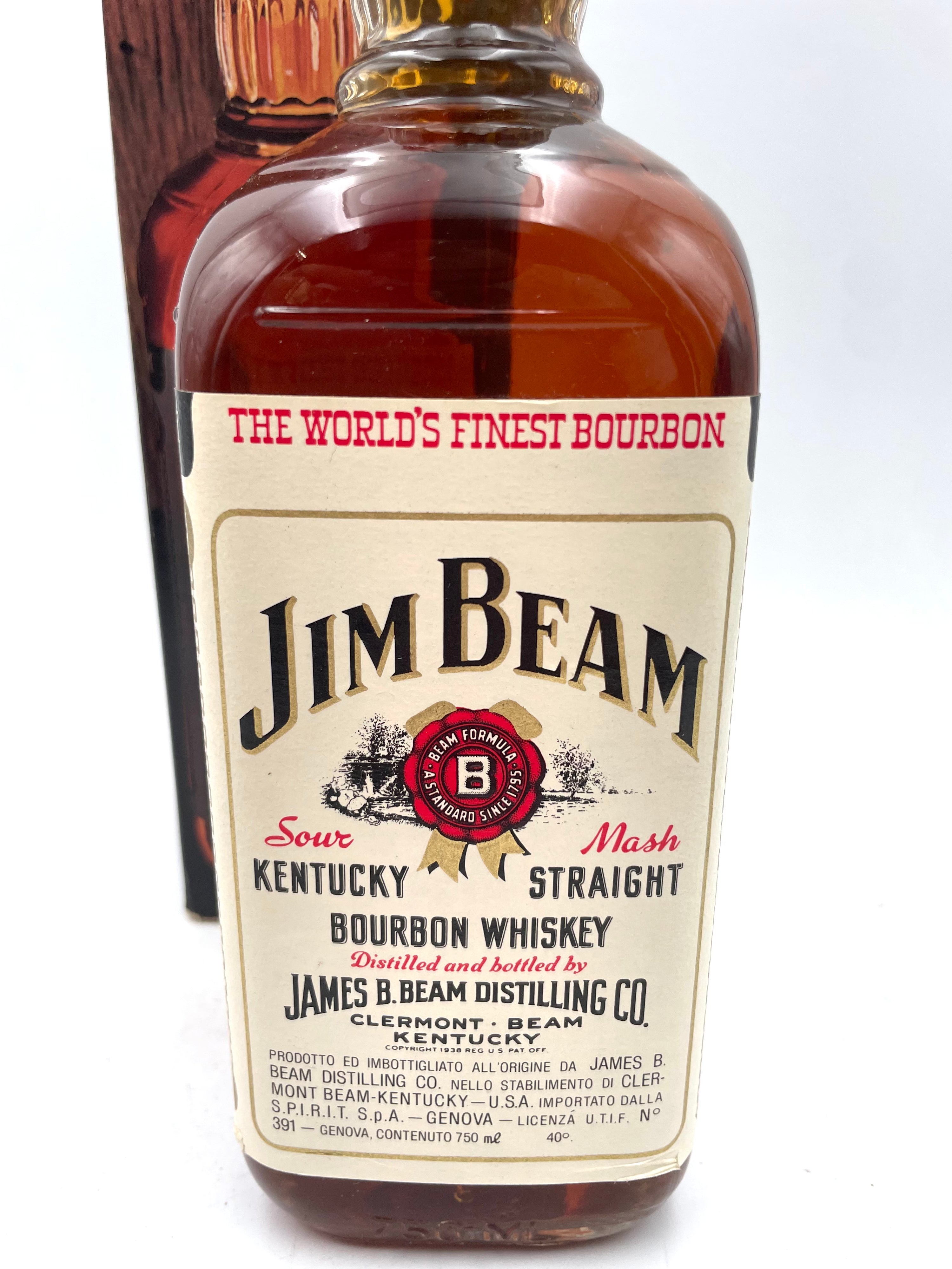 Bottl. 1982 - Jim Beam - Sour Mash Kentucky Straigth Finest Bourbon Whiskey