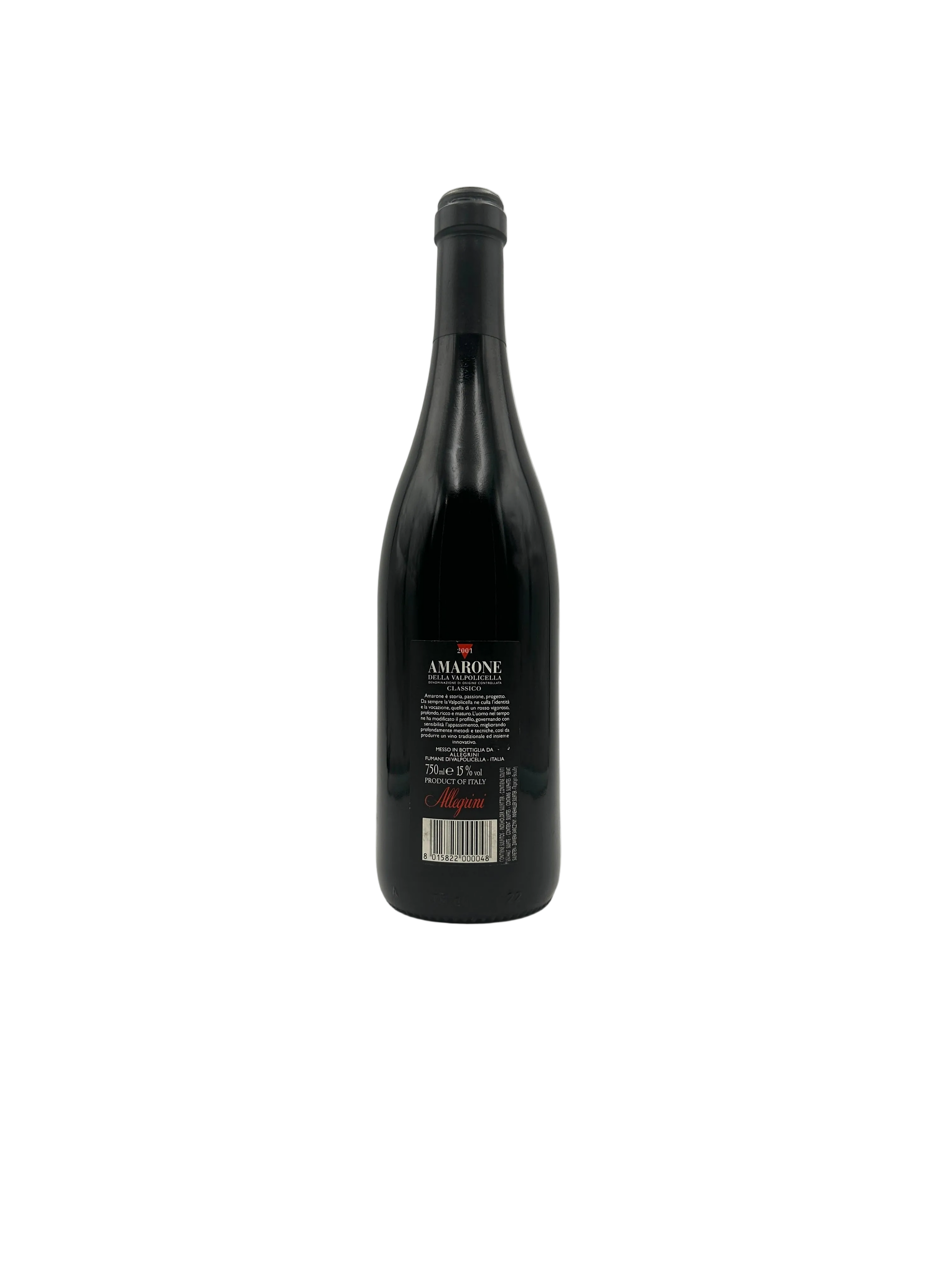 2001 - Allegrini - Amarone della Valpolicella Classico