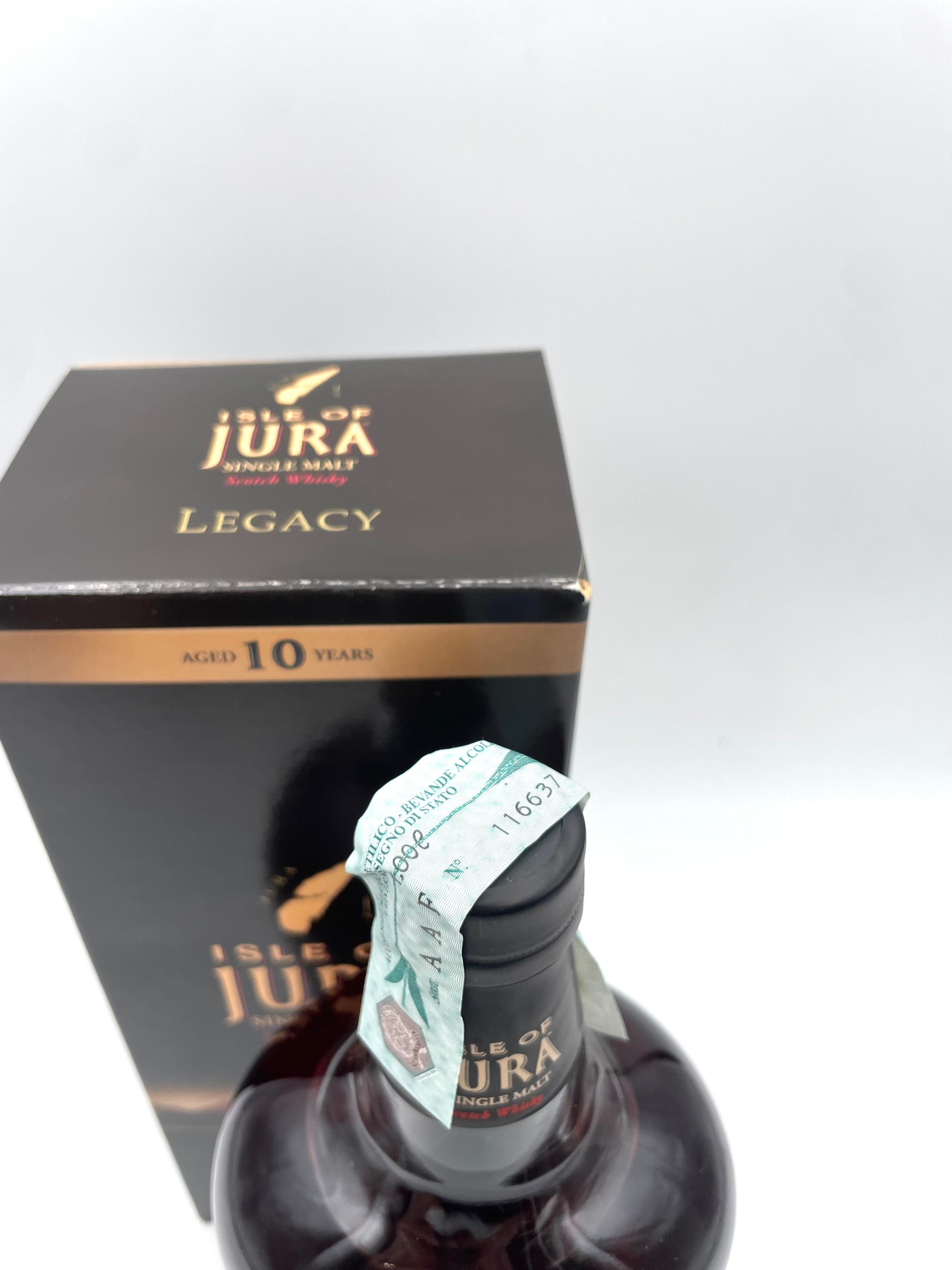 Isle Of Jura - 10 YO Legacy Single Malt Scotch Whisky - Anni '00s