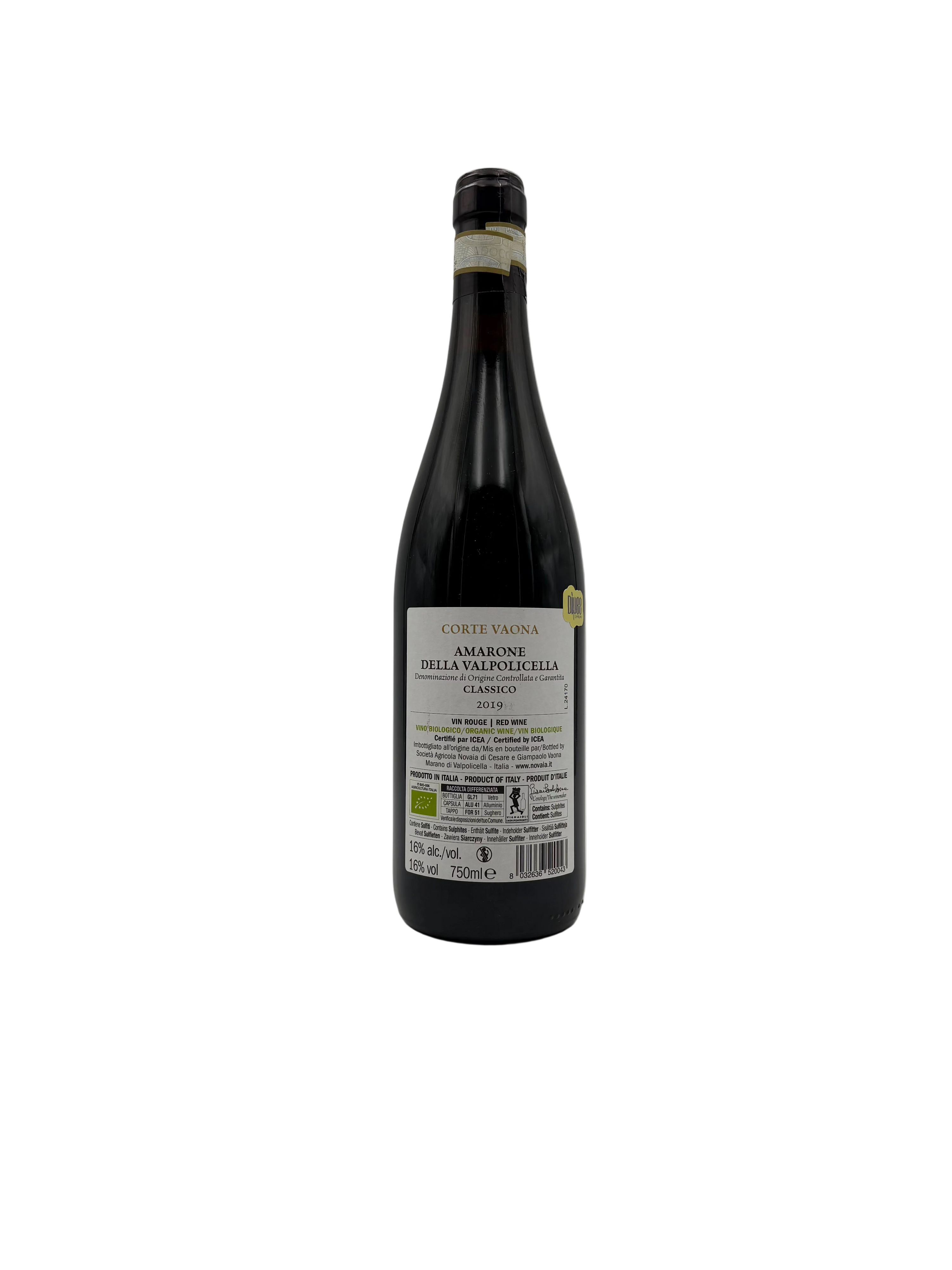 2019 - Novaia - Amarone della Valpolicella Classico