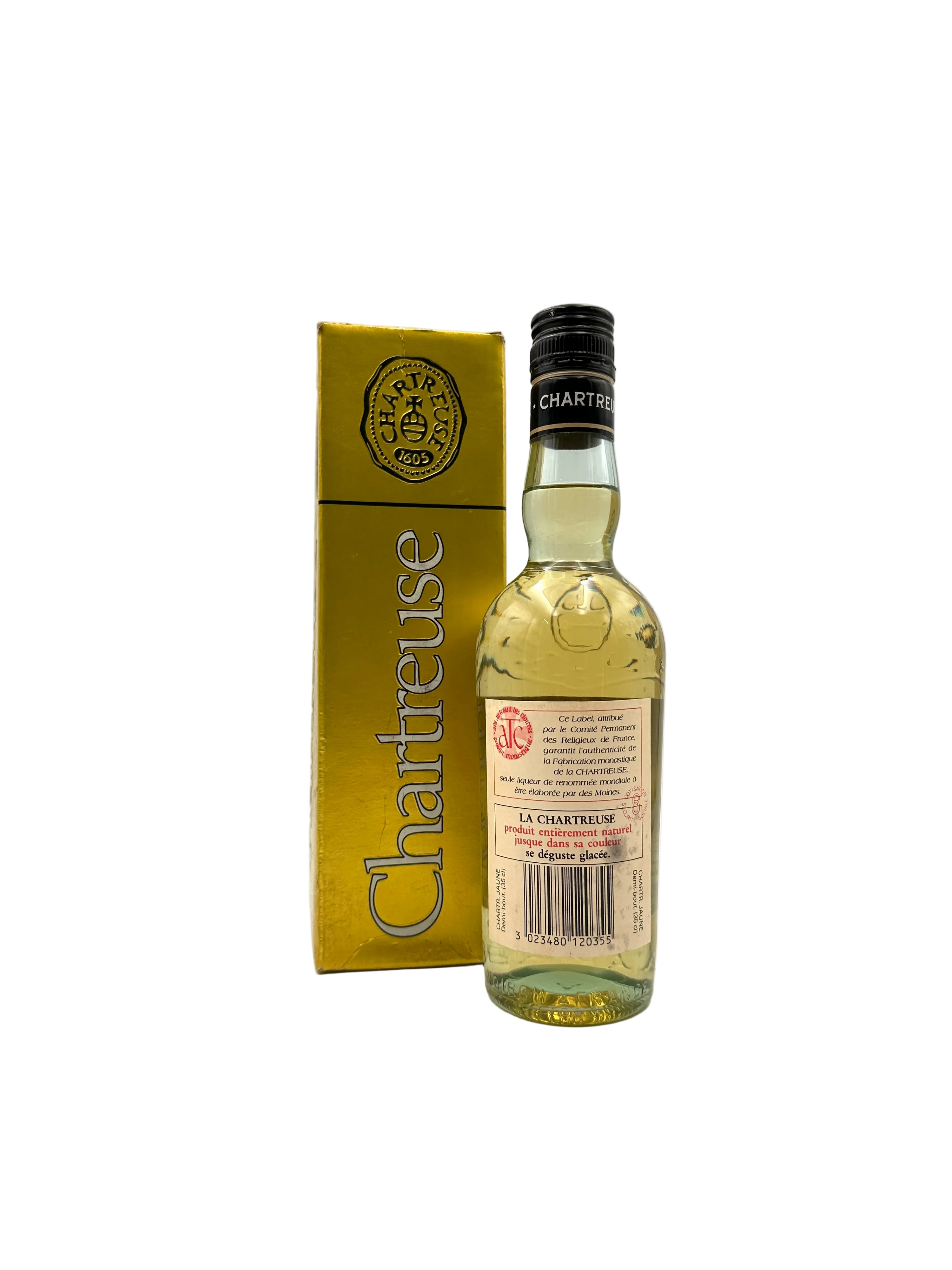 Chartreuse - Liqueur Jaune - 9e Centenaire 1084-1984 - 0,35L