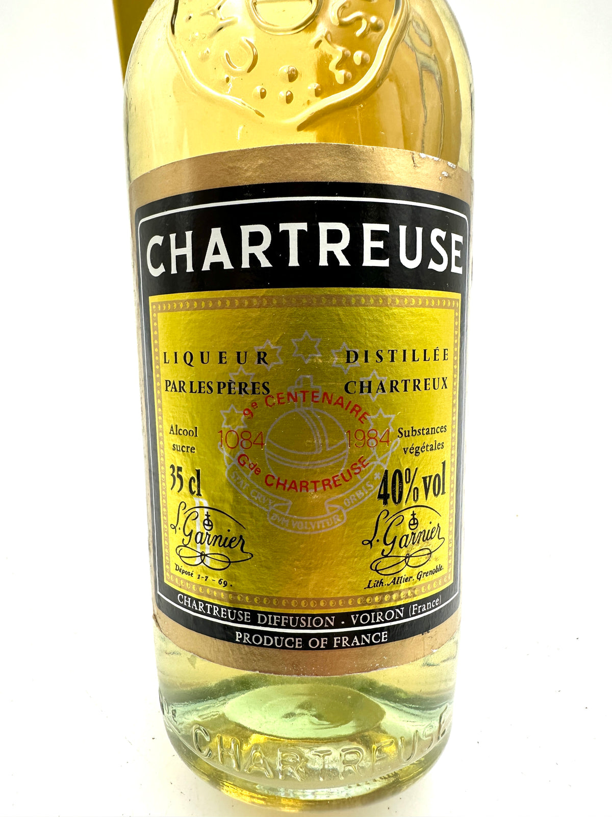 Chartreuse - Liqueur Jaune - 9e Centenaire 1084-1984 - 0,35L