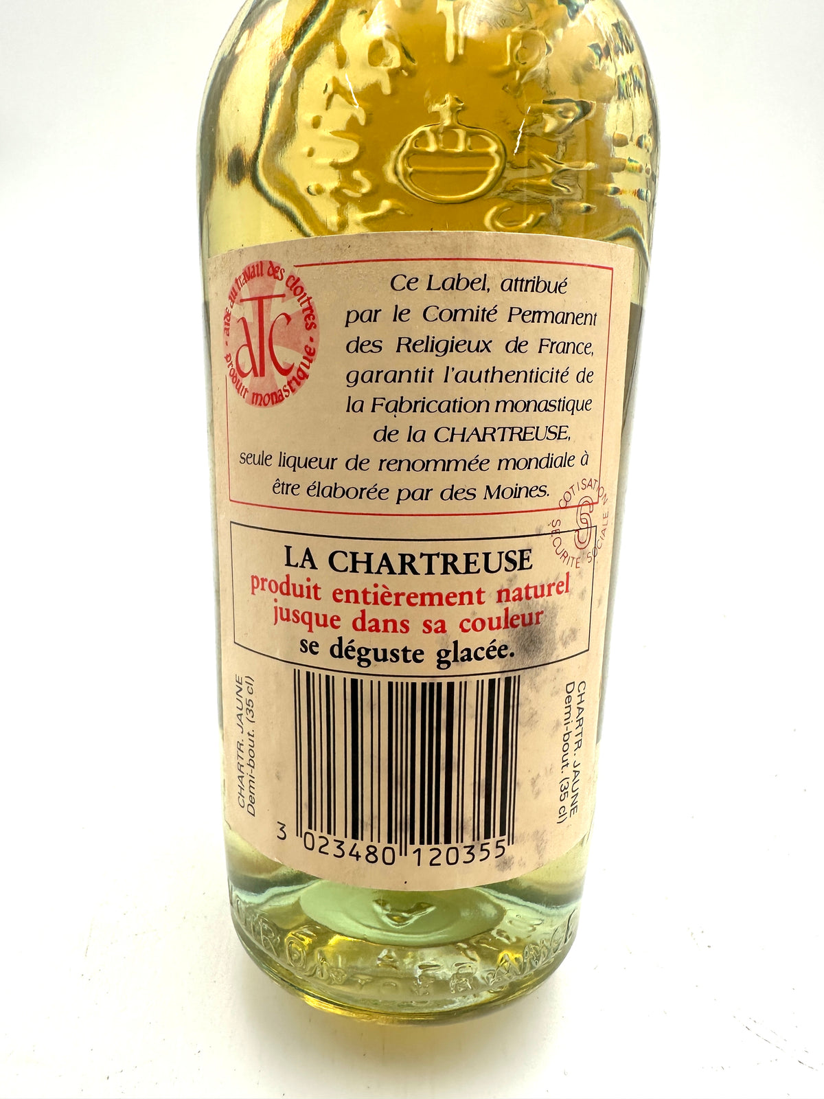 Chartreuse - Liqueur Jaune - 9e Centenaire 1084-1984 - 0,35L