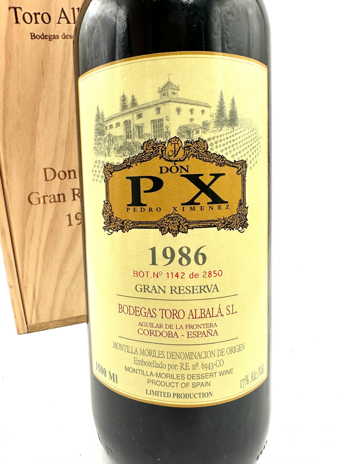 1986 - Bodega Toro Albala - Don P.X. Gran Reserva - Magnum