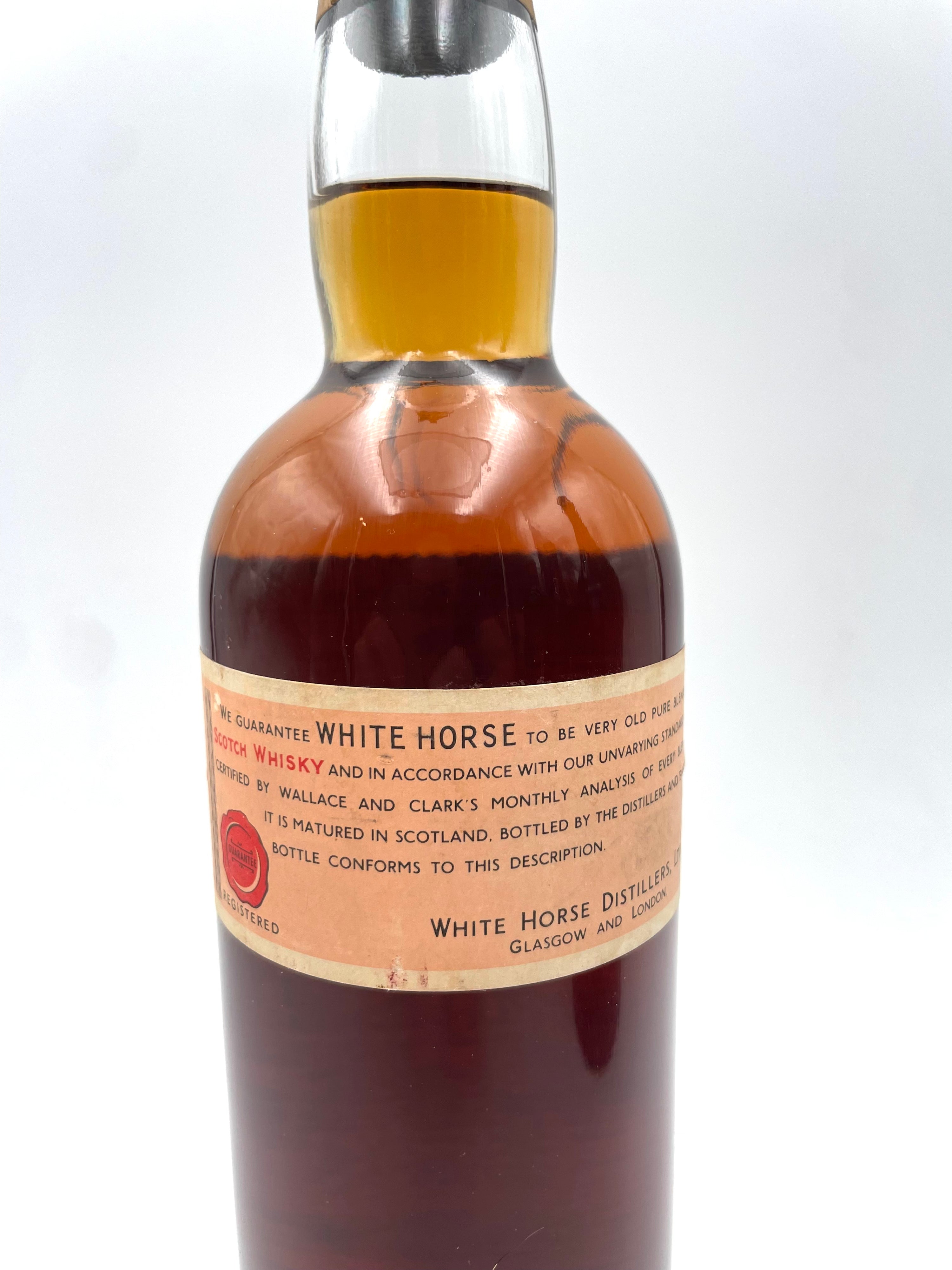 White Horse - Blended Scotch Whisky Spring Cap - Anni '60s
