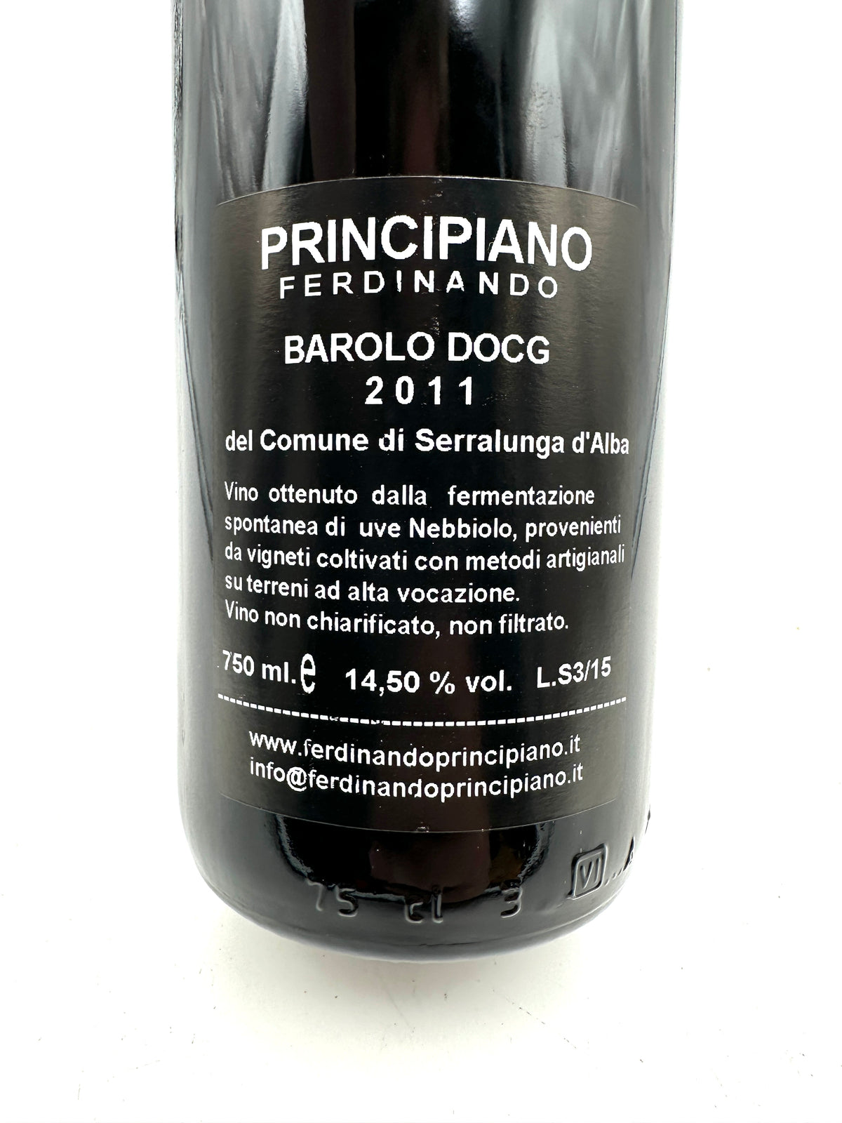 2011 - Principiano Ferdinando - Barolo del Comune di Serralunga d'Alba