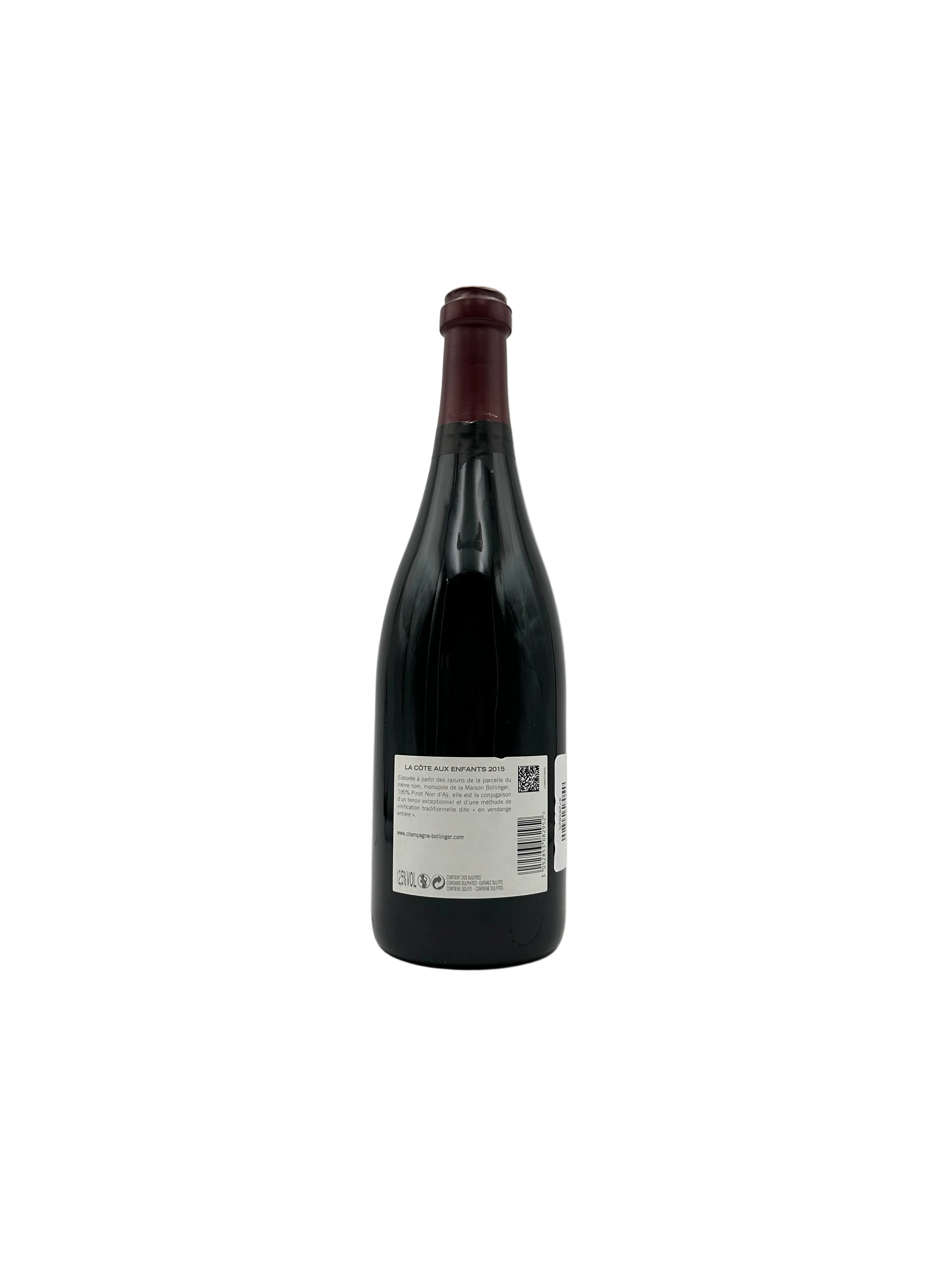 2015 - Bollinger - La Côte Aux Enfants Coteaux Champenois