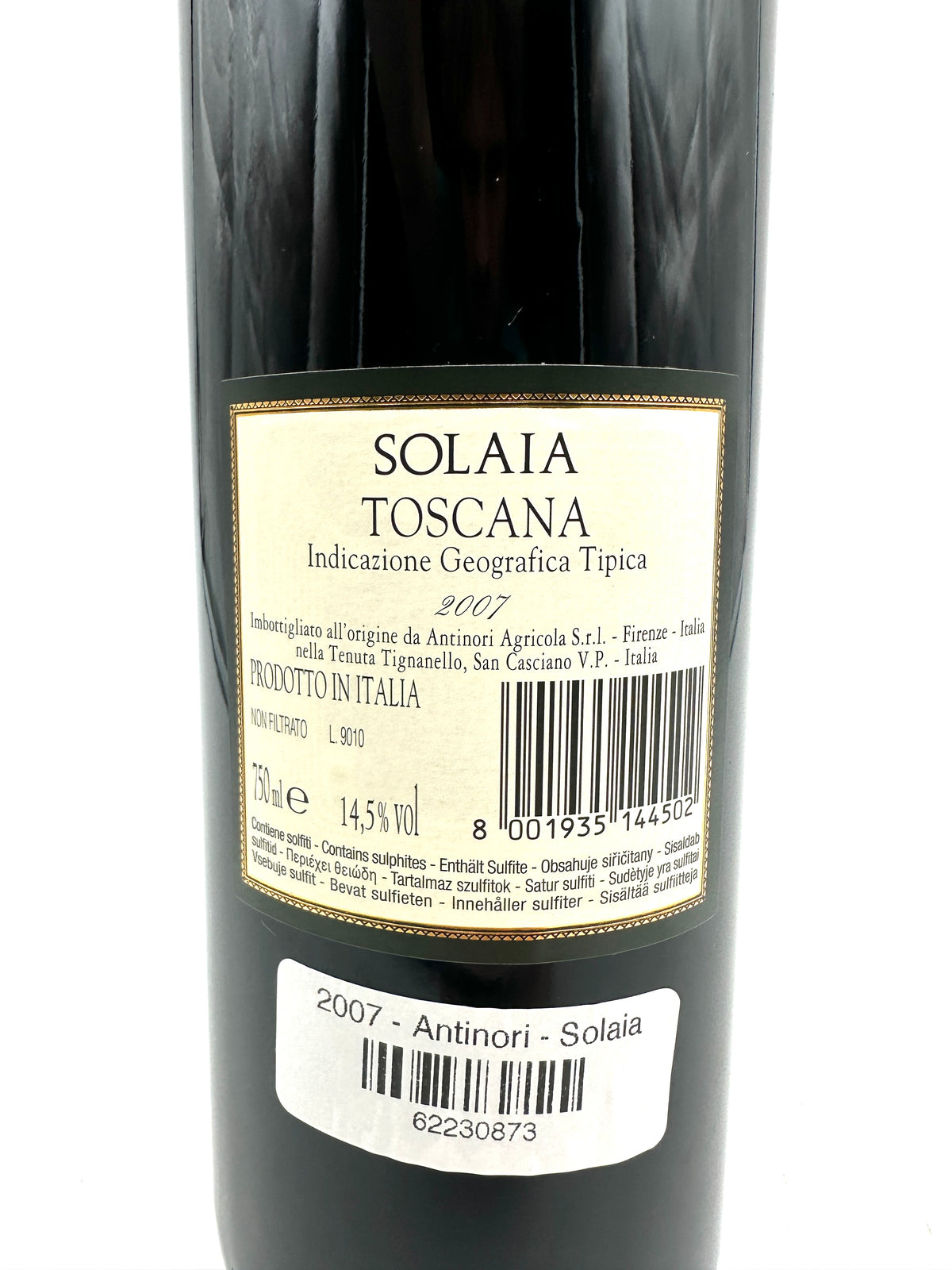 2007 - Antinori - Solaia