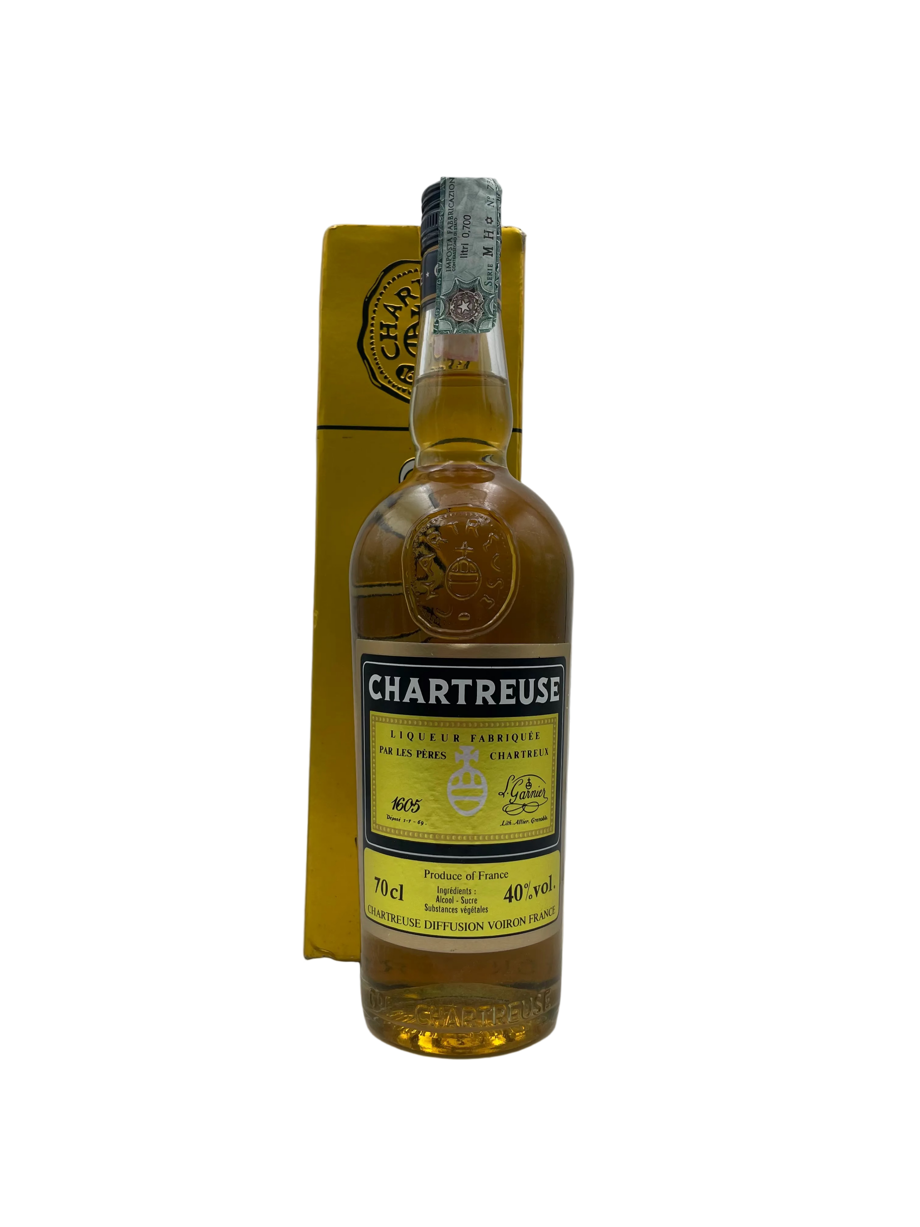 Chartreuse - Jaune - Liqueur - Anni '80s